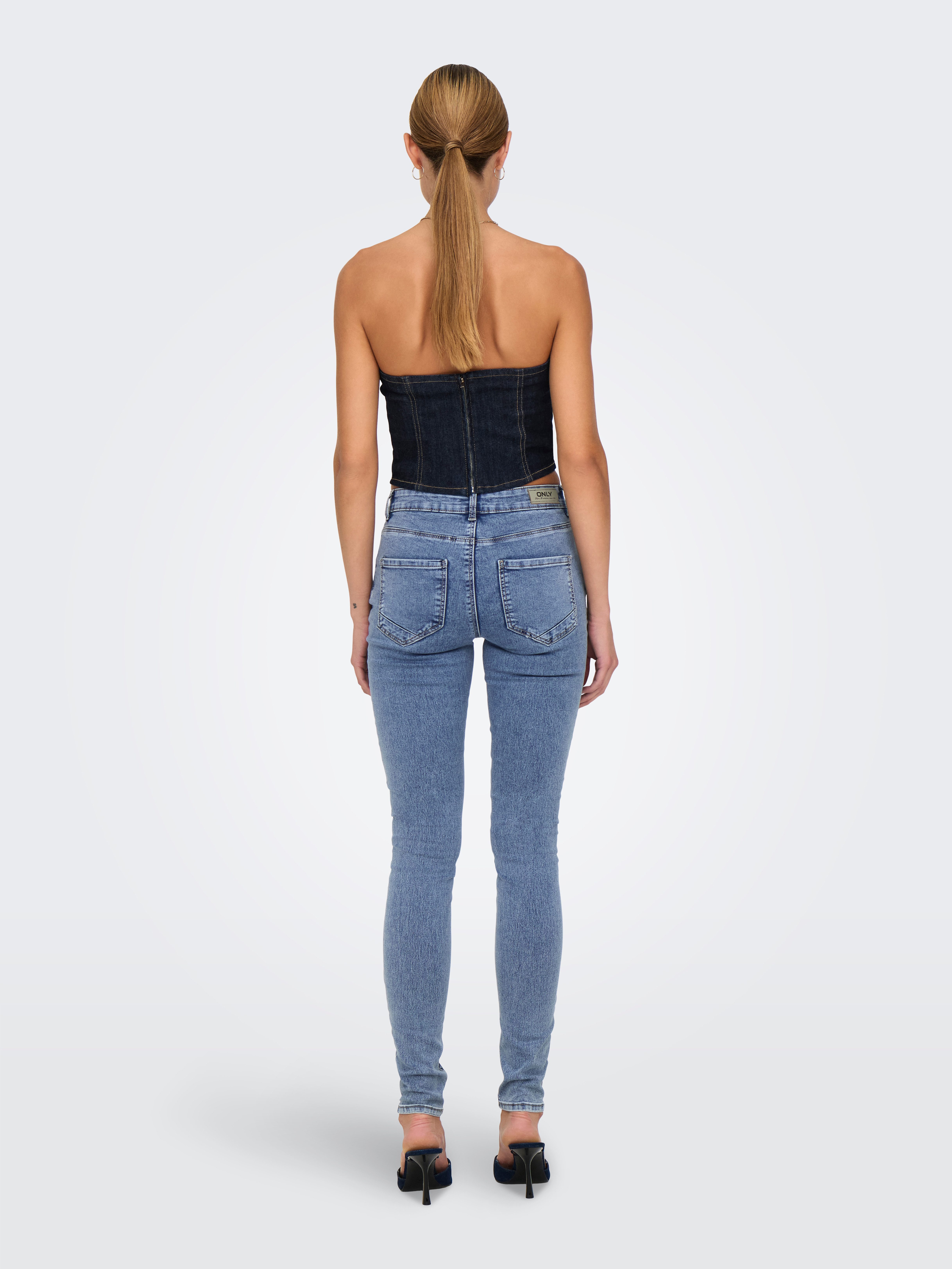 Only Skinny fit jeans ONLROYAL REG DB FYOKE SK DNM PIM