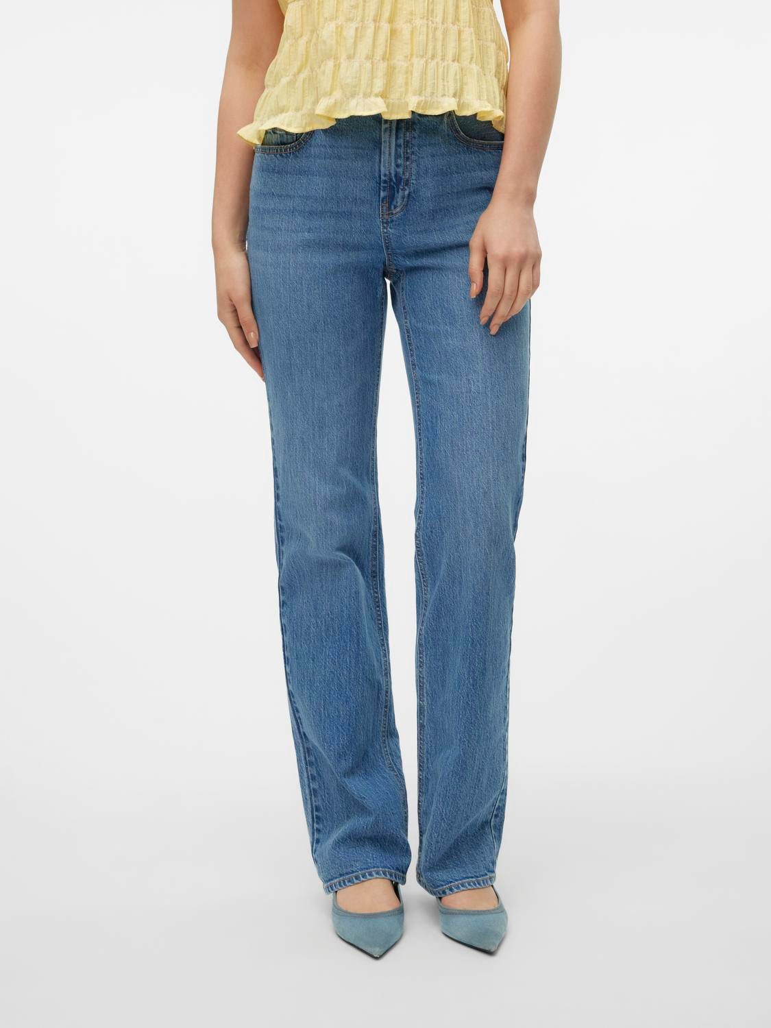 Vero Moda Straight jeans VMTESSA HR STRAIGHT JEANS LI3114 GA NOOS