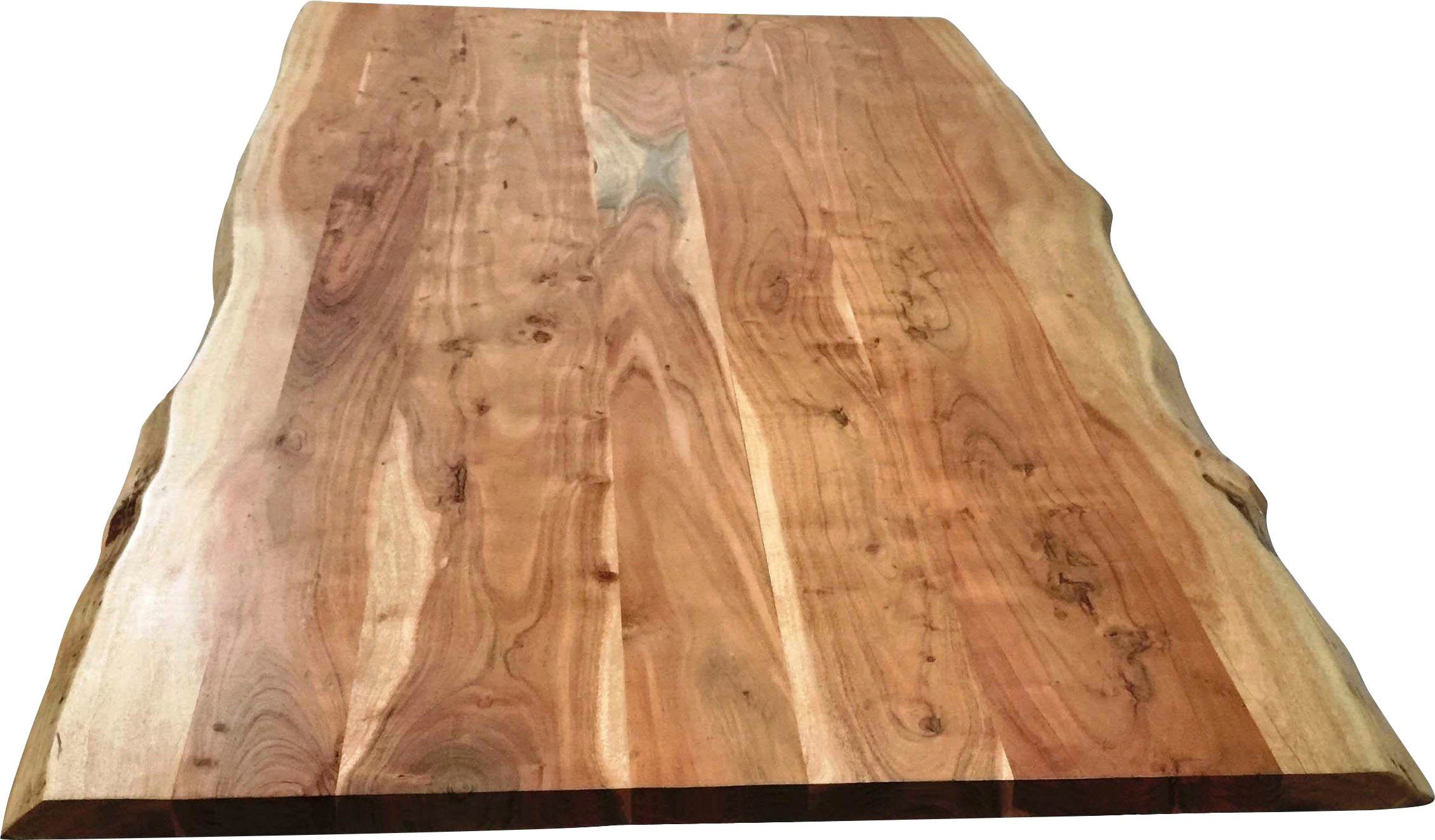 SIT Eettafel met boomrand alsof gegroeid