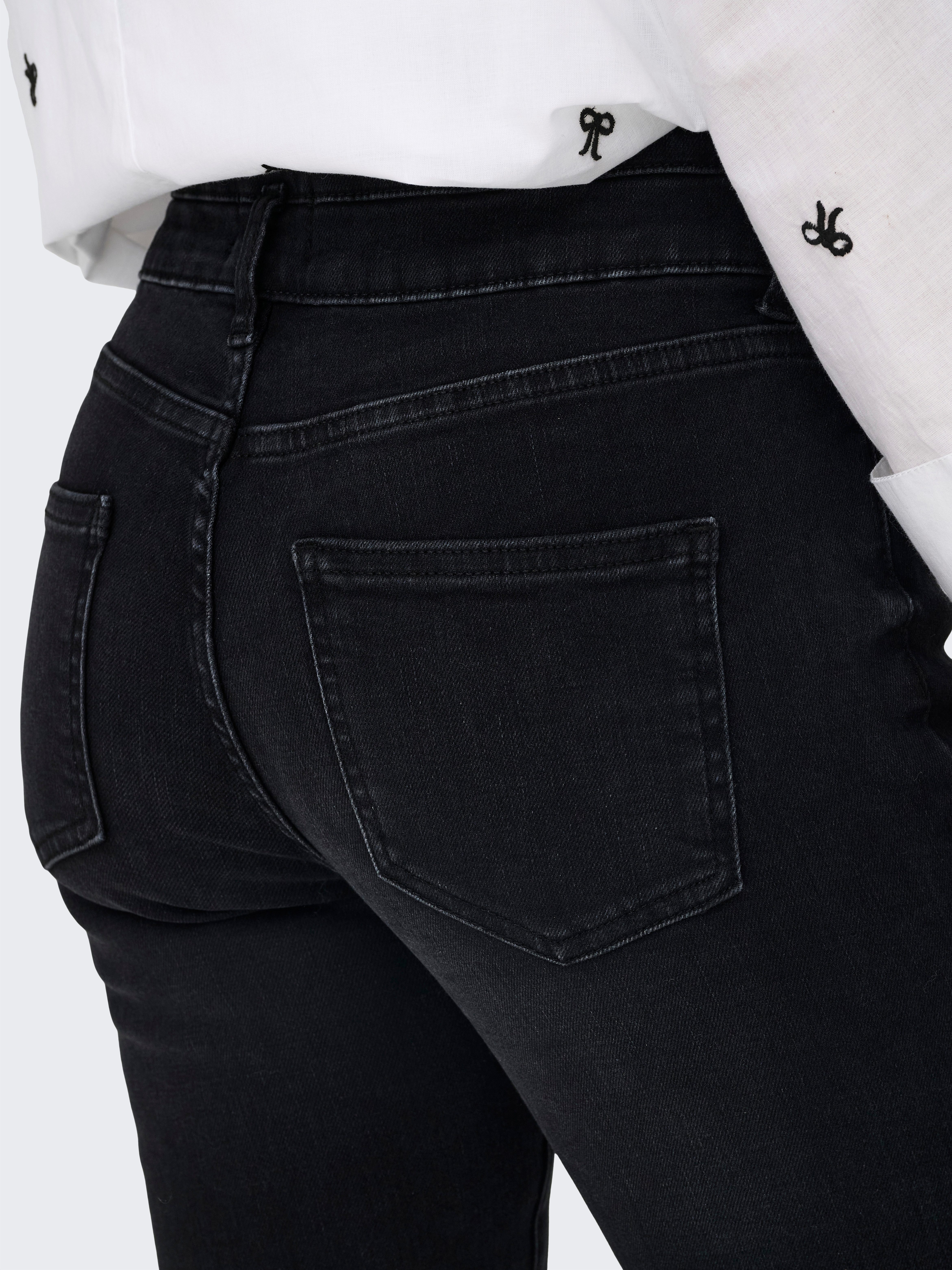 Only Skinny fit jeans ONLBLUSH MID SK DB WAIST DNM TAI BOX X