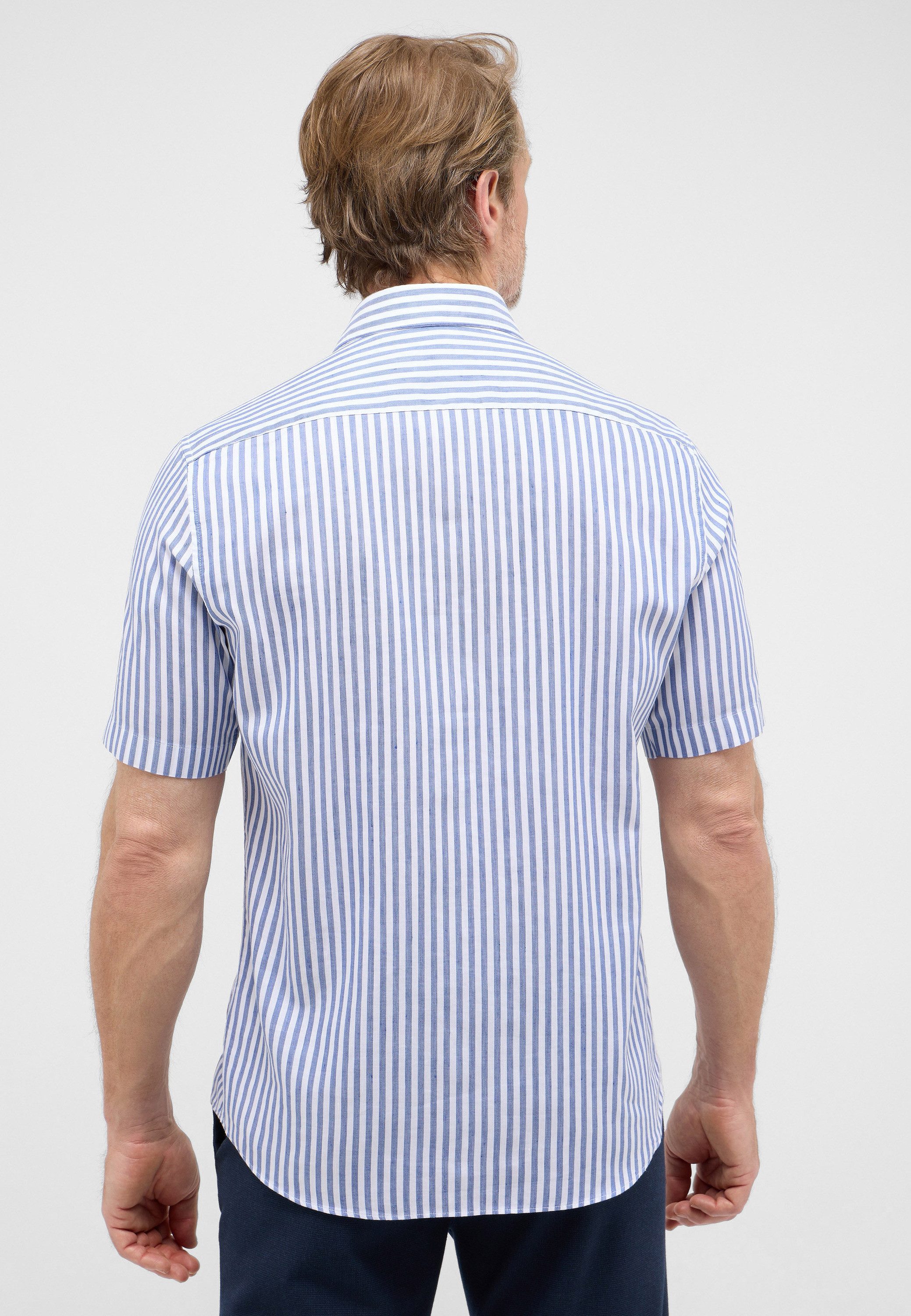 Eterna Overhemd met korte mouwen MODERN FIT EASY IRON (gemakkelijk te strijken)