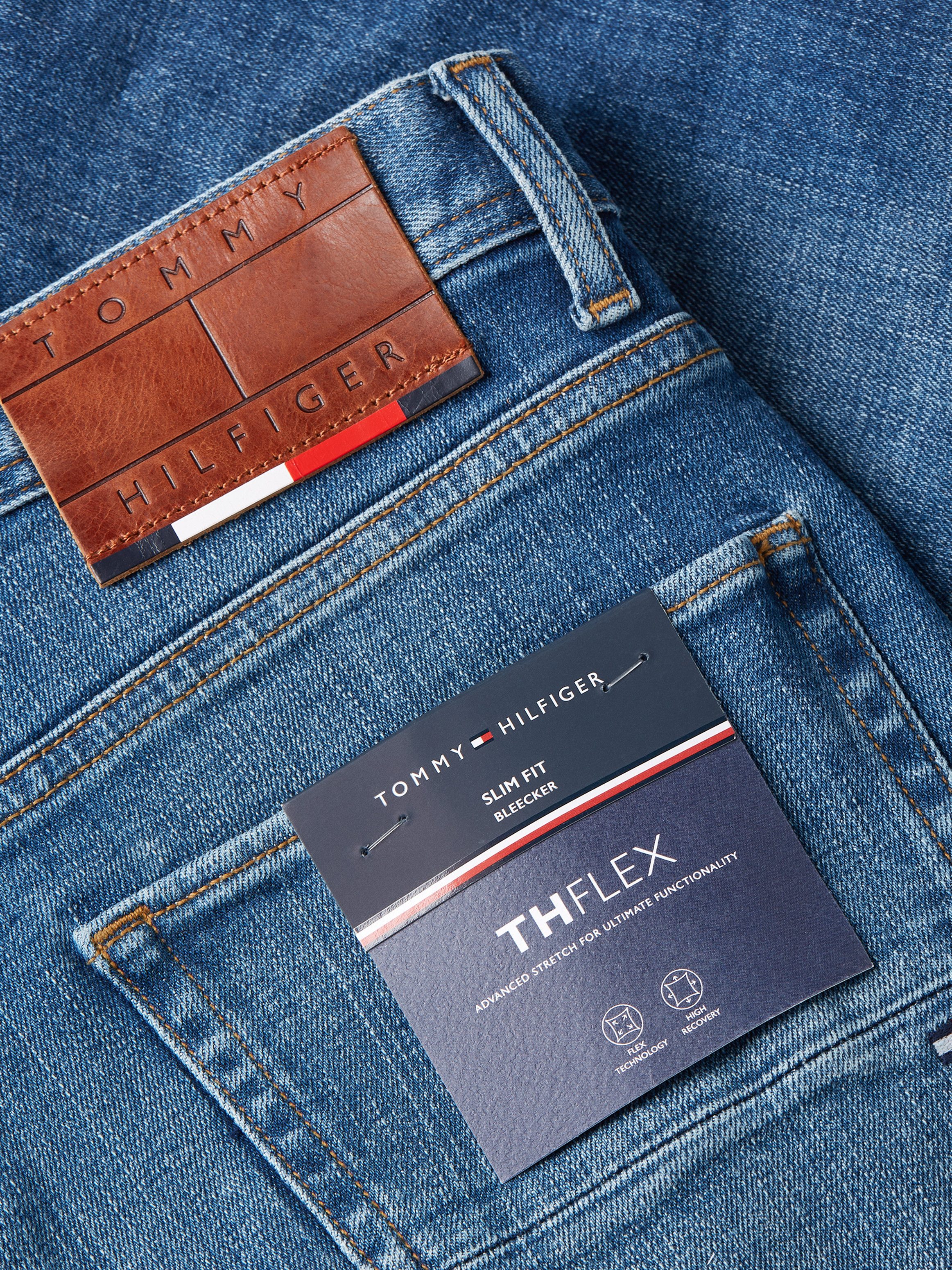 Tommy Hilfiger Slim fit jeans SLIM BLEECKER PSTR CROW BLACK