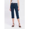 arizona capri jeans comfort fit blauw