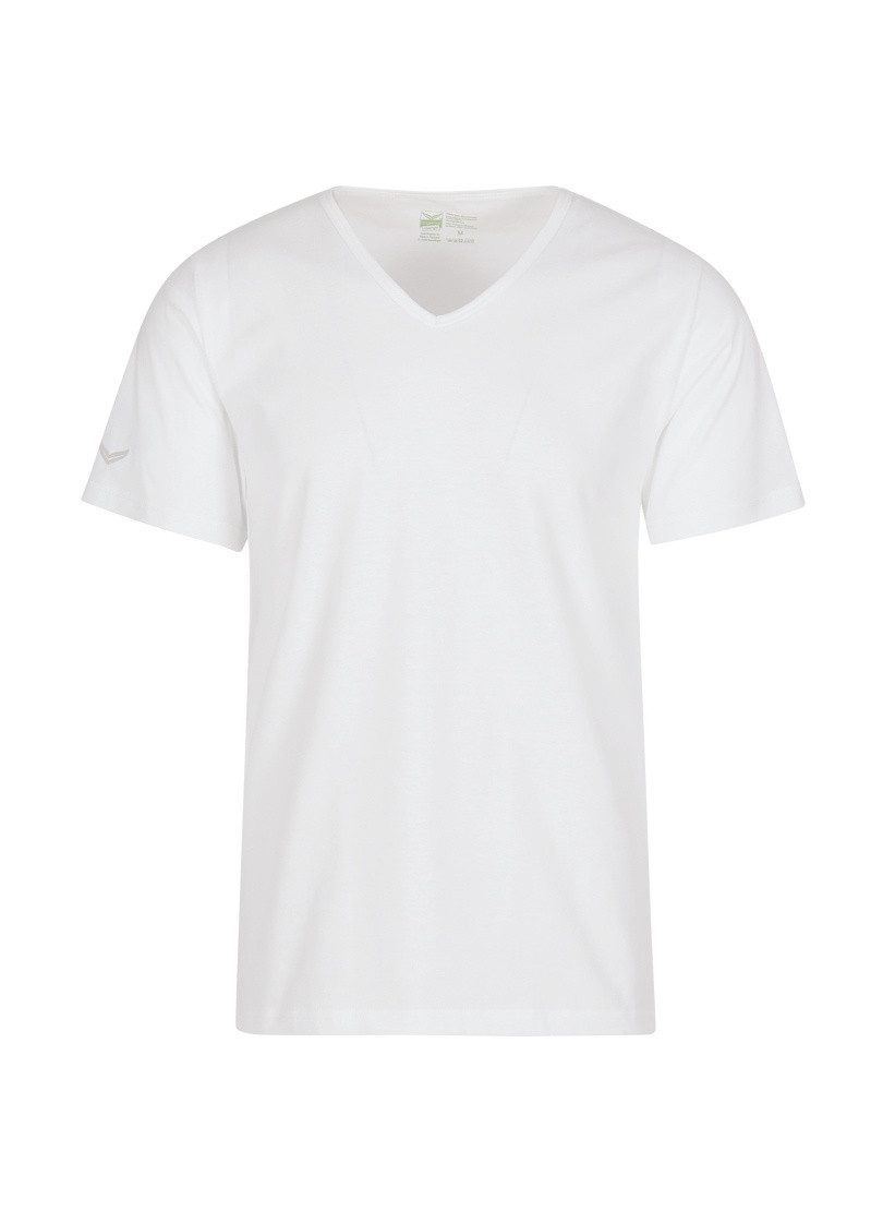 Trigema T-shirt TRIGEMA V-shirt van 100% bio-katoen (kbA) (1-delig)