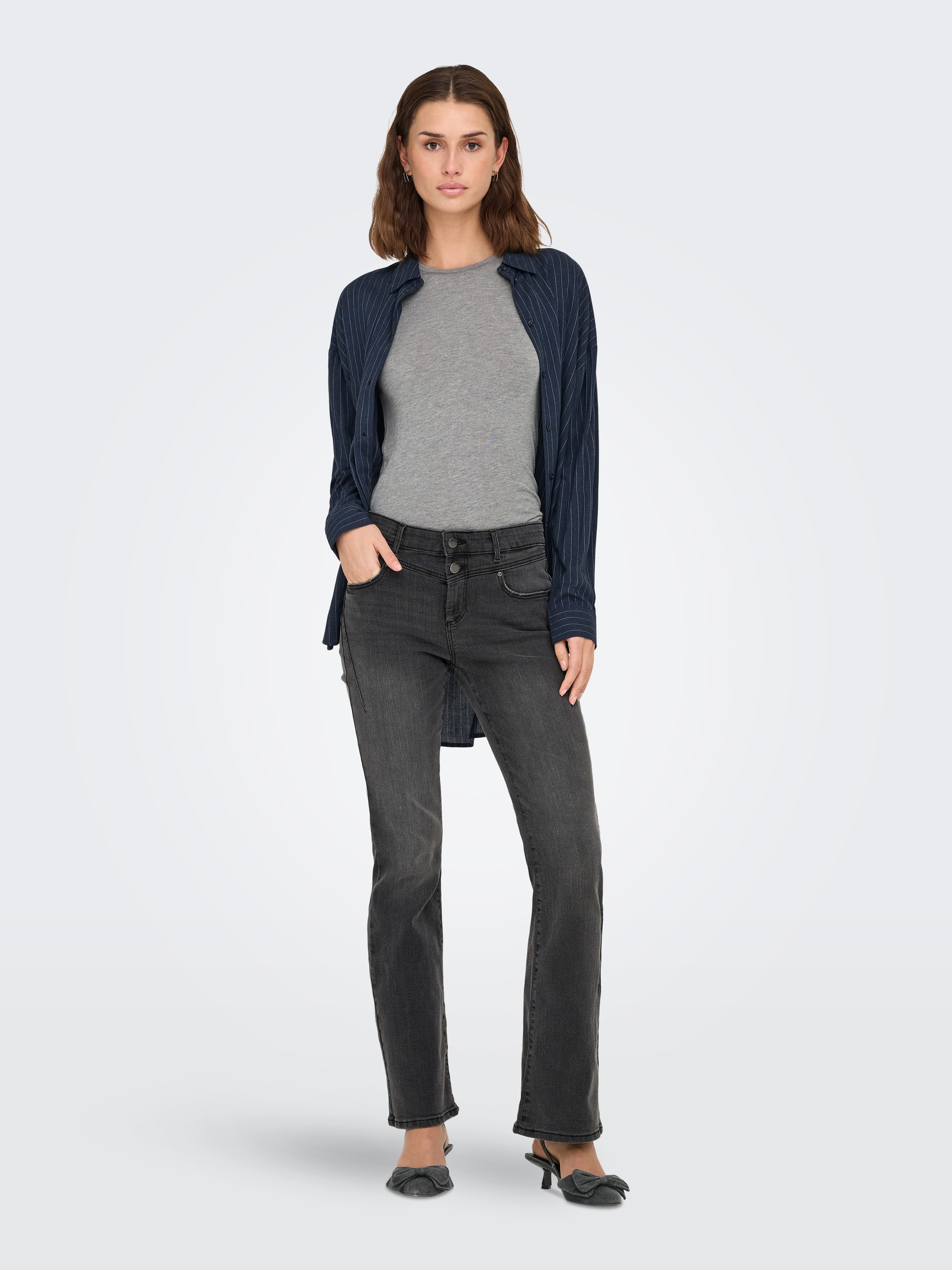 Only Bootcut jeans ONLSARAH VIS BUT MID FLARED DNM BOX