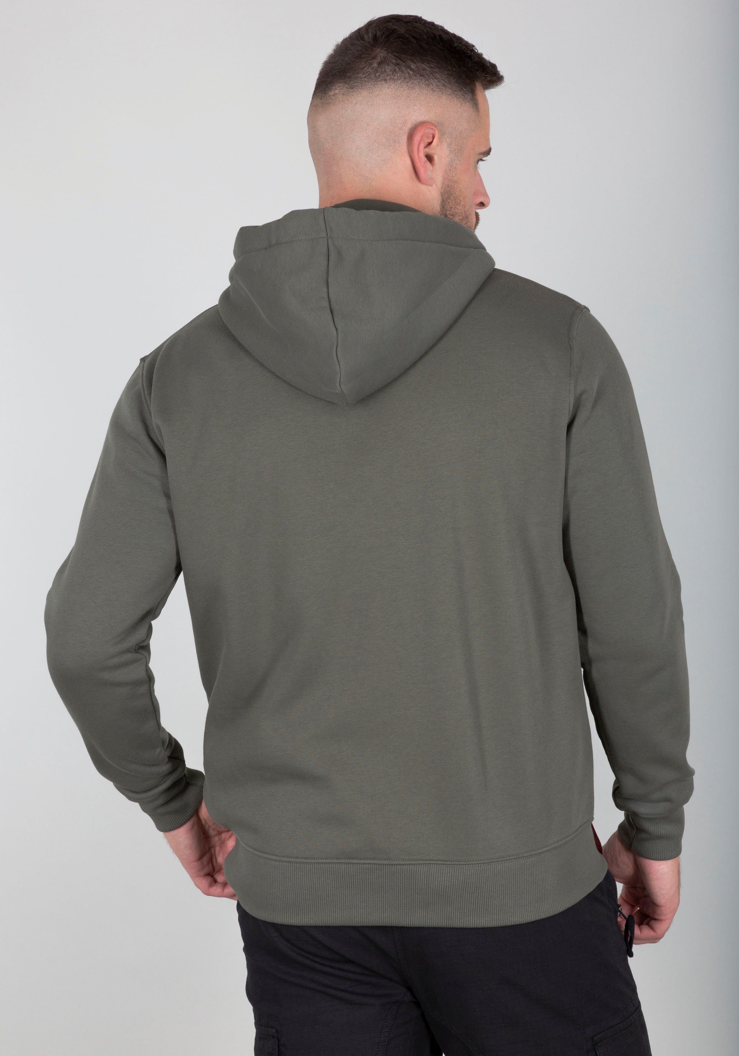 Alpha Industries Capuchonsweatvest Basic Zip Hoody SL