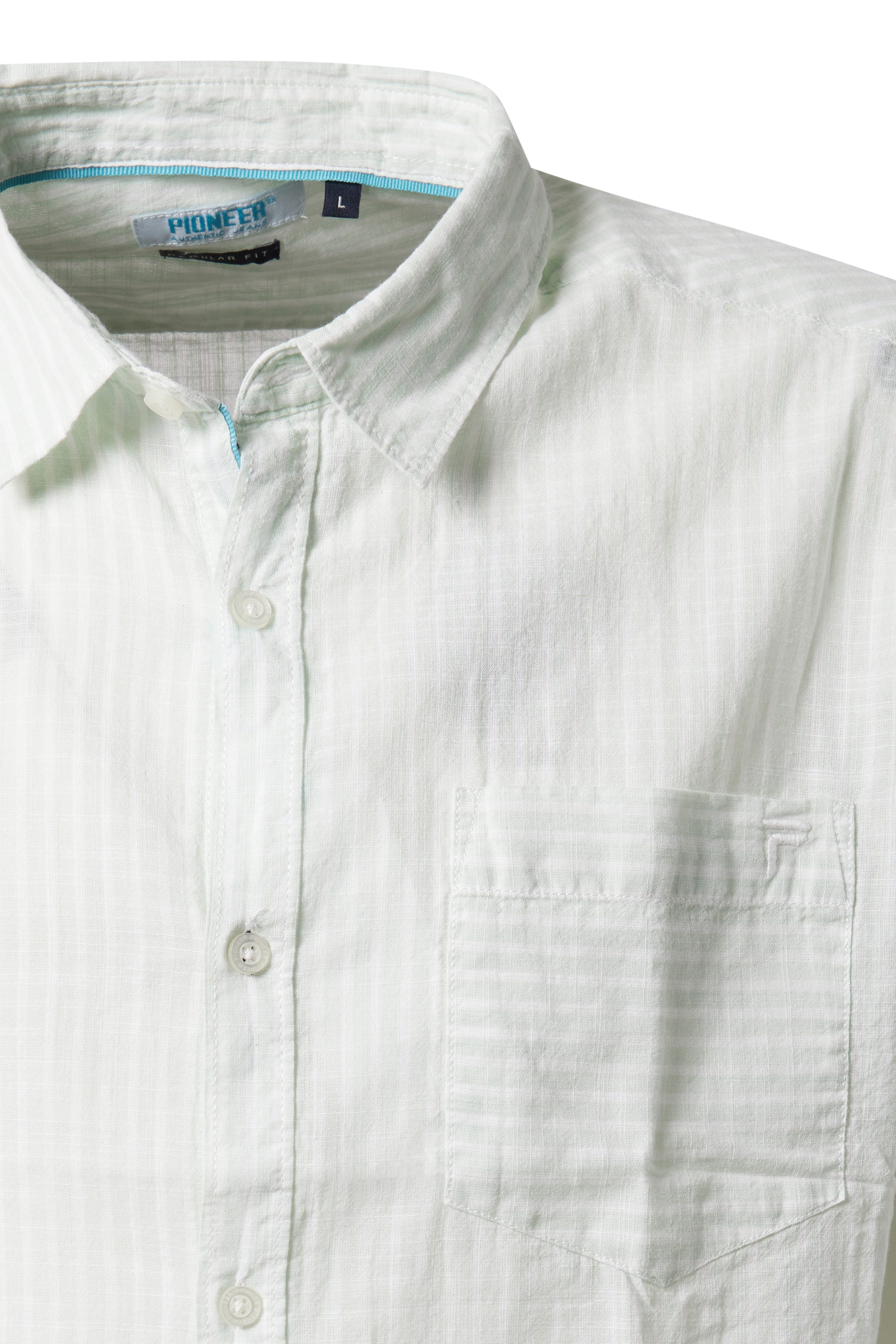 Pioneer Authentic Jeans Overhemd met korte mouwen