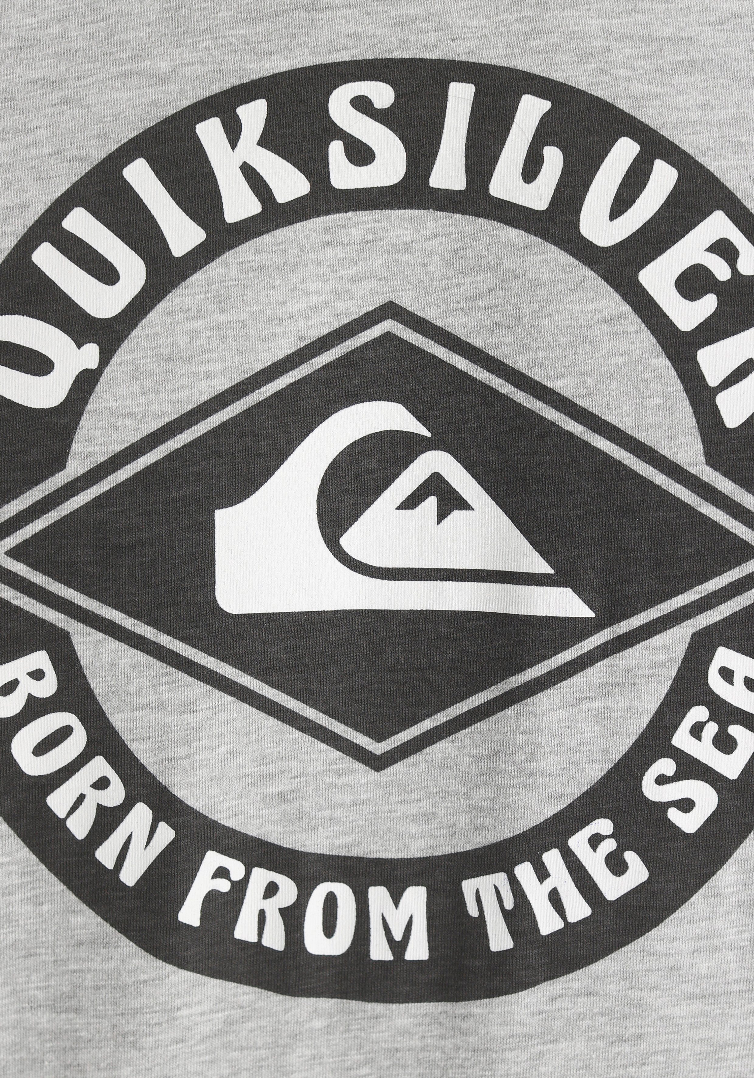Quiksilver Shirt met lange mouwen Heren dubbelpak met logoprint (set, 2-delig)