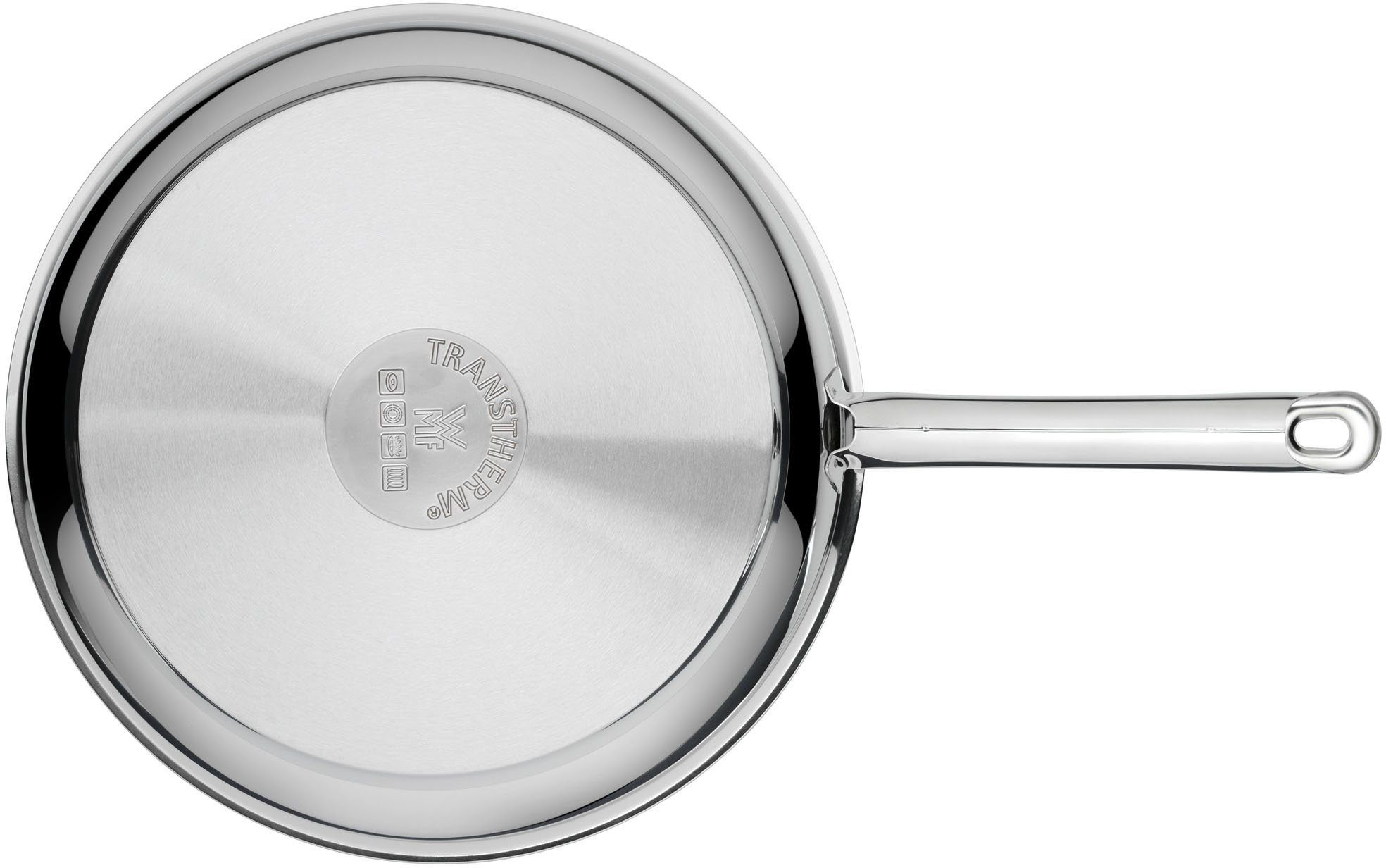 WMF Koekenpan Profi inductiepan 28 cm onbehandeld, geschikt voor alle soorten fornuizen, ergonomische handgreep