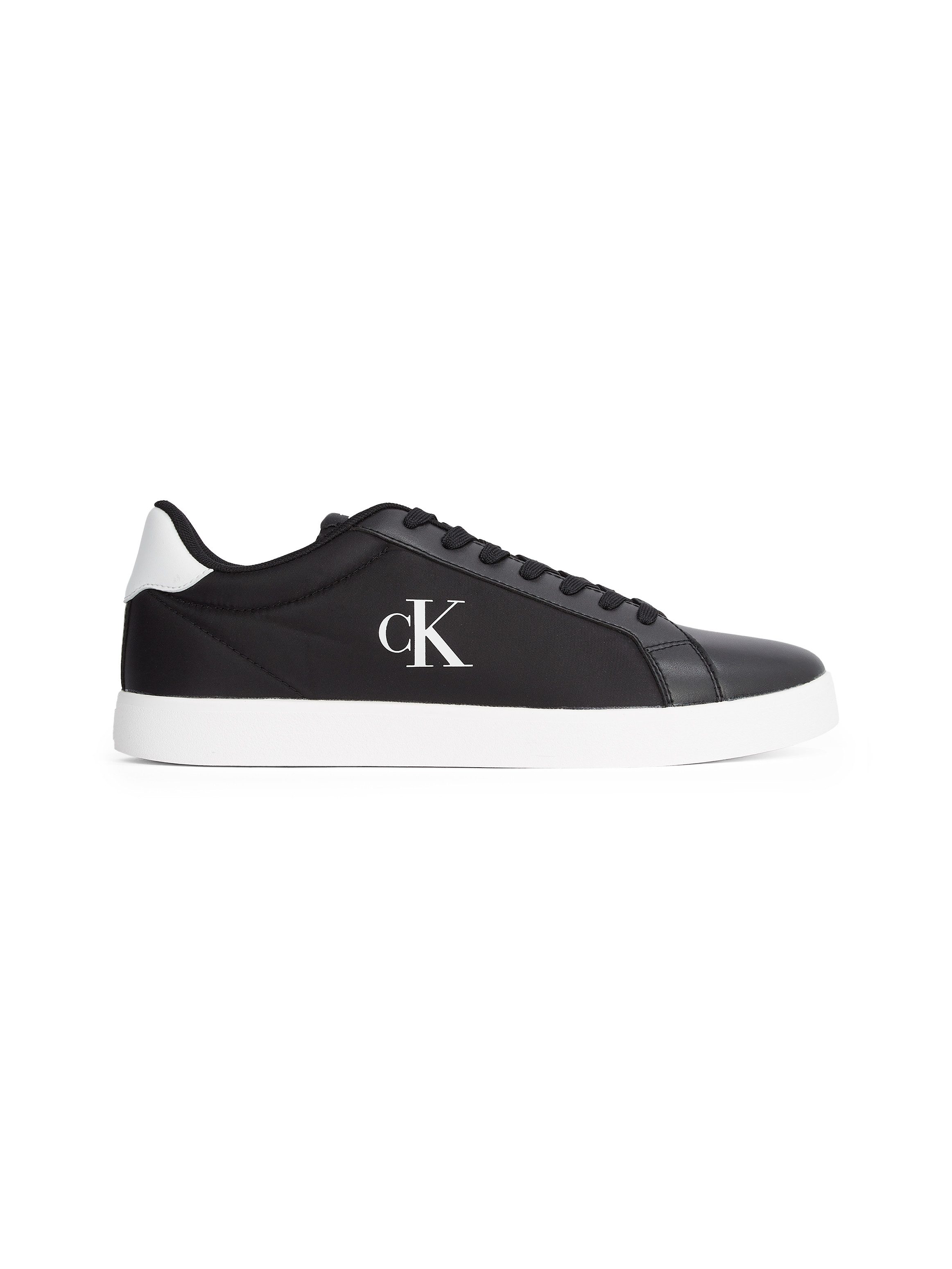 Calvin Klein Plateausneakers 3 CUPSOLE PU , vrijetijdsschoen, halfschoen, veterschoen met gepolsterde schacht