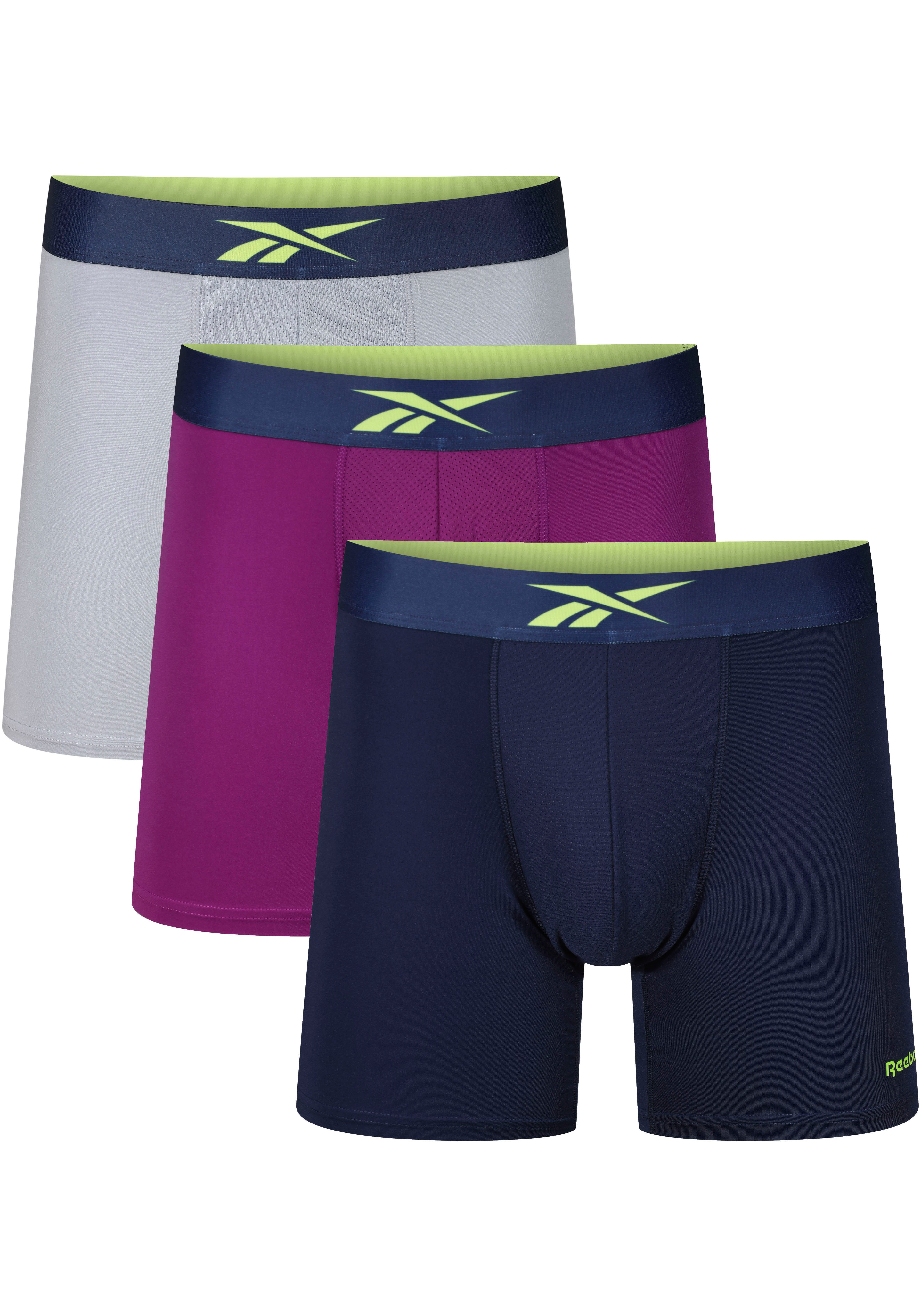 Reebok Boxershort met elastische logoband (Set van 3)