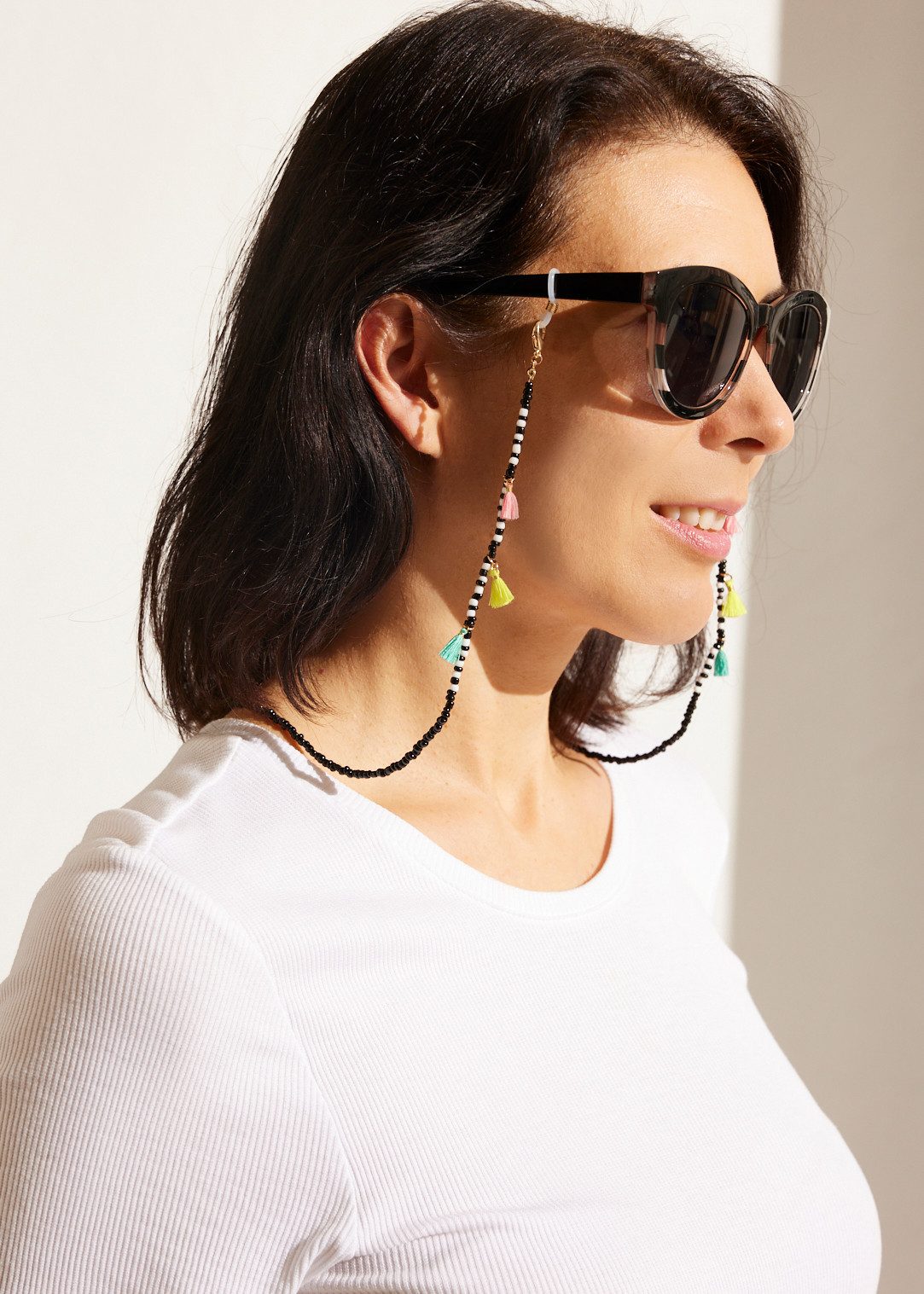 Lascana Brilketting Brillenband met kleine franjes in 2-pack (2 stuks)