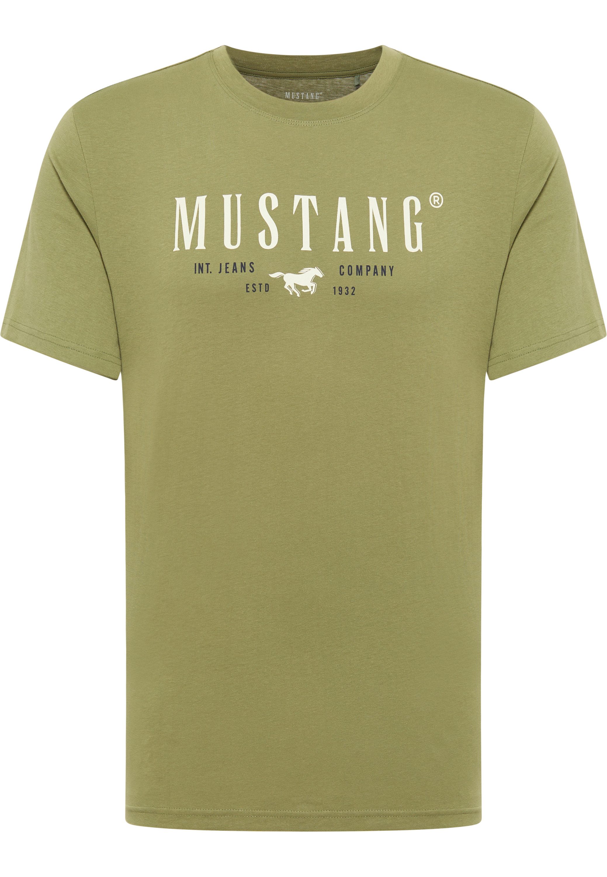 Mustang Shirt met korte mouwen T-shirt