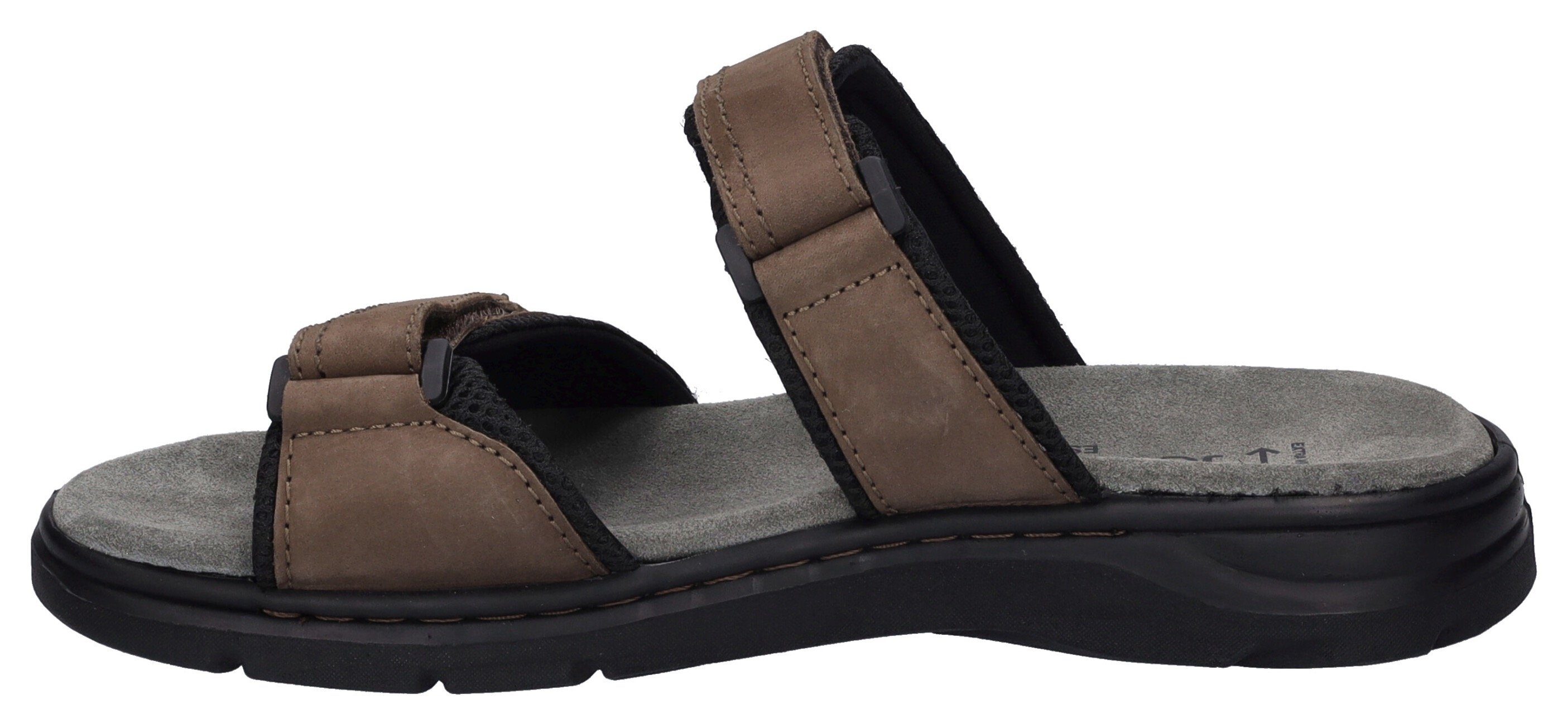 Josef Seibel Slippers Marlon 01 zomerschoen, slippers, klittenbandschoen, met klittenbandsluitingen