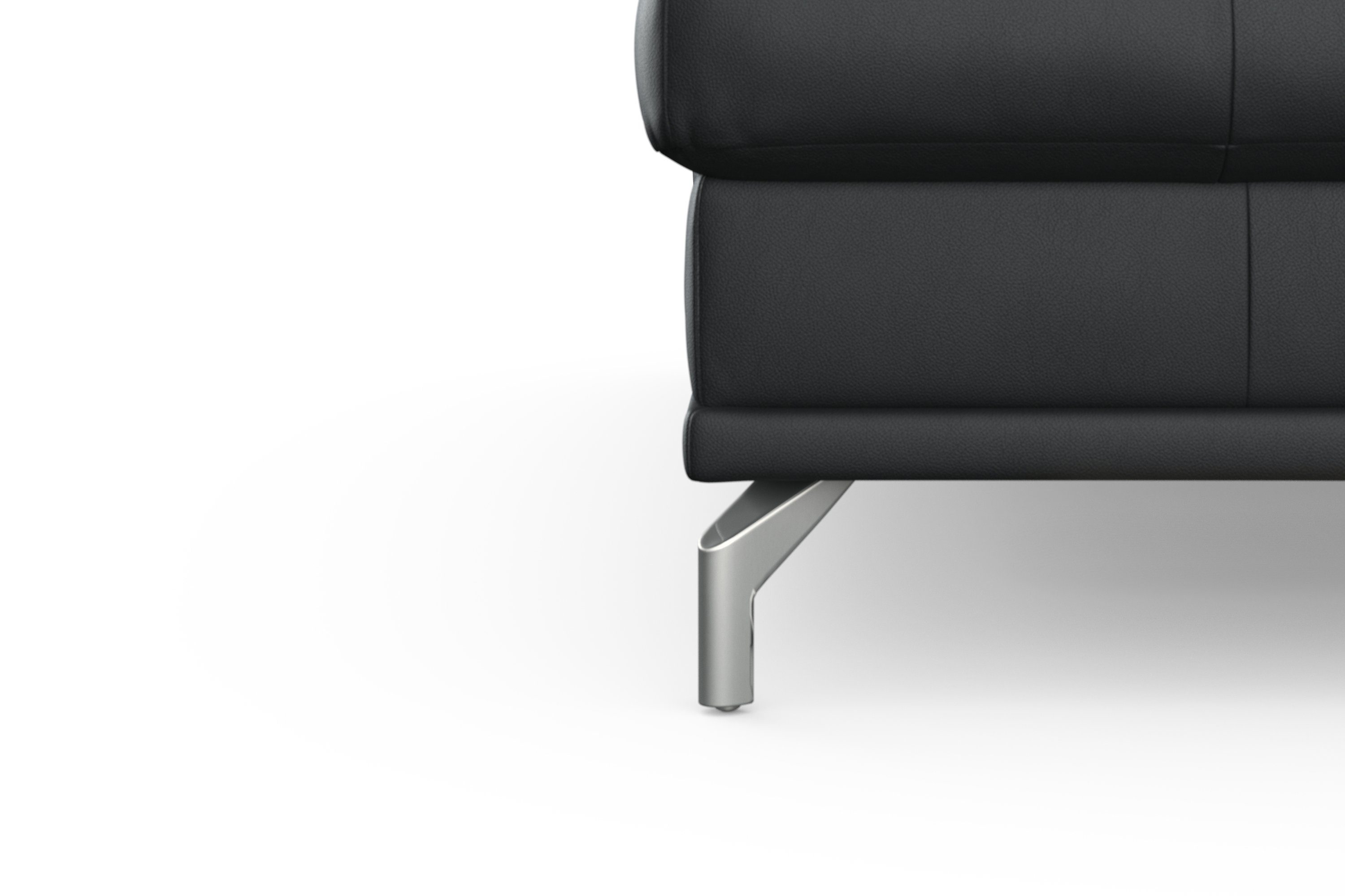 sit&more Zithoek Cabrio U-vorm, met zitdiepteverstelling, arm- en hoofdsteunverstelling