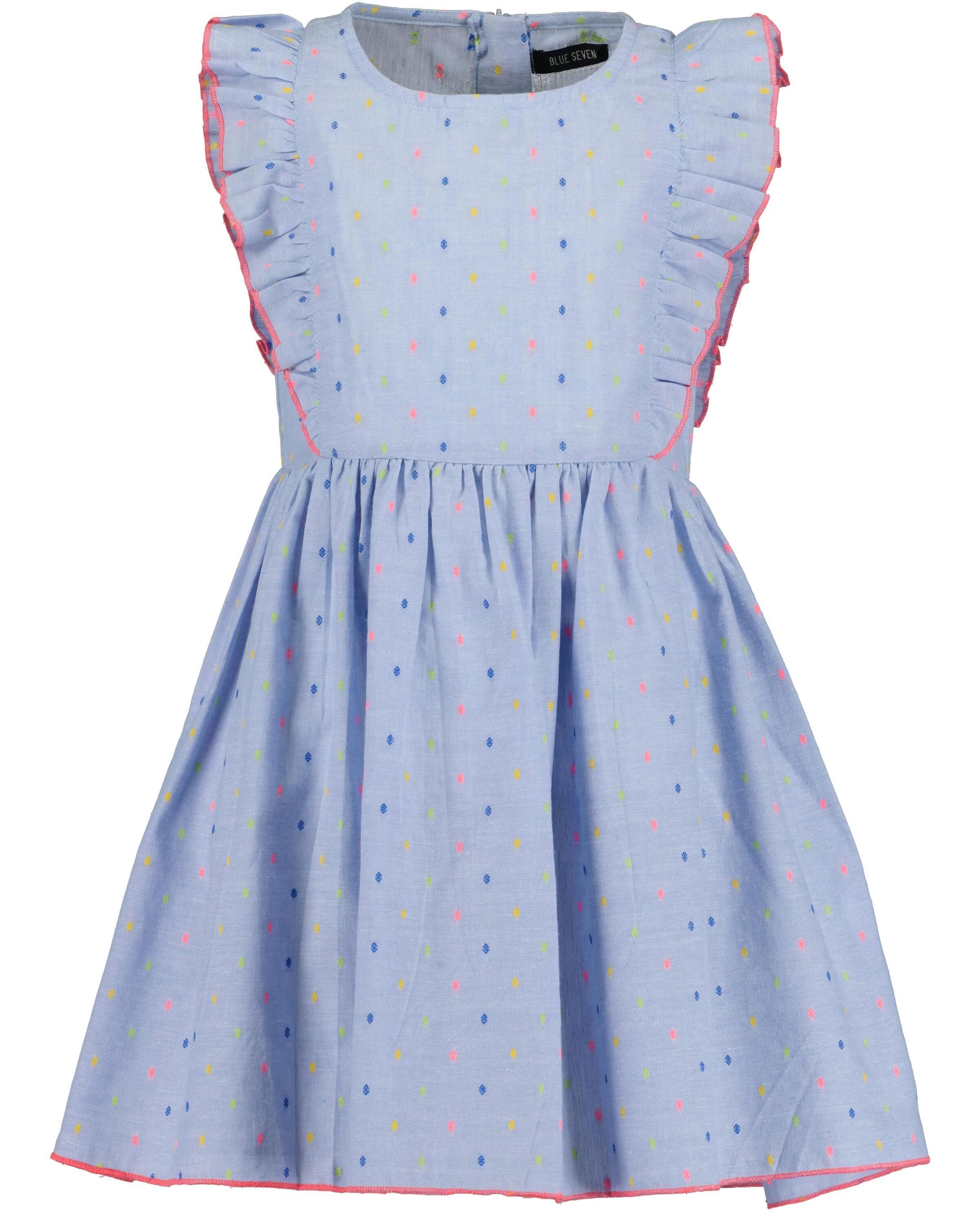 Blue Seven Zomerjurk meisjes jurken maat 122 blauw