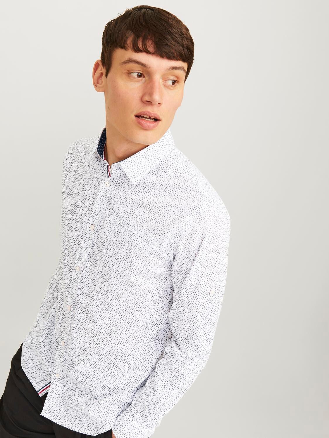Jack & Jones Overhemd met lange mouwen JJEREMY DETAIL SHIRT LS NOOS