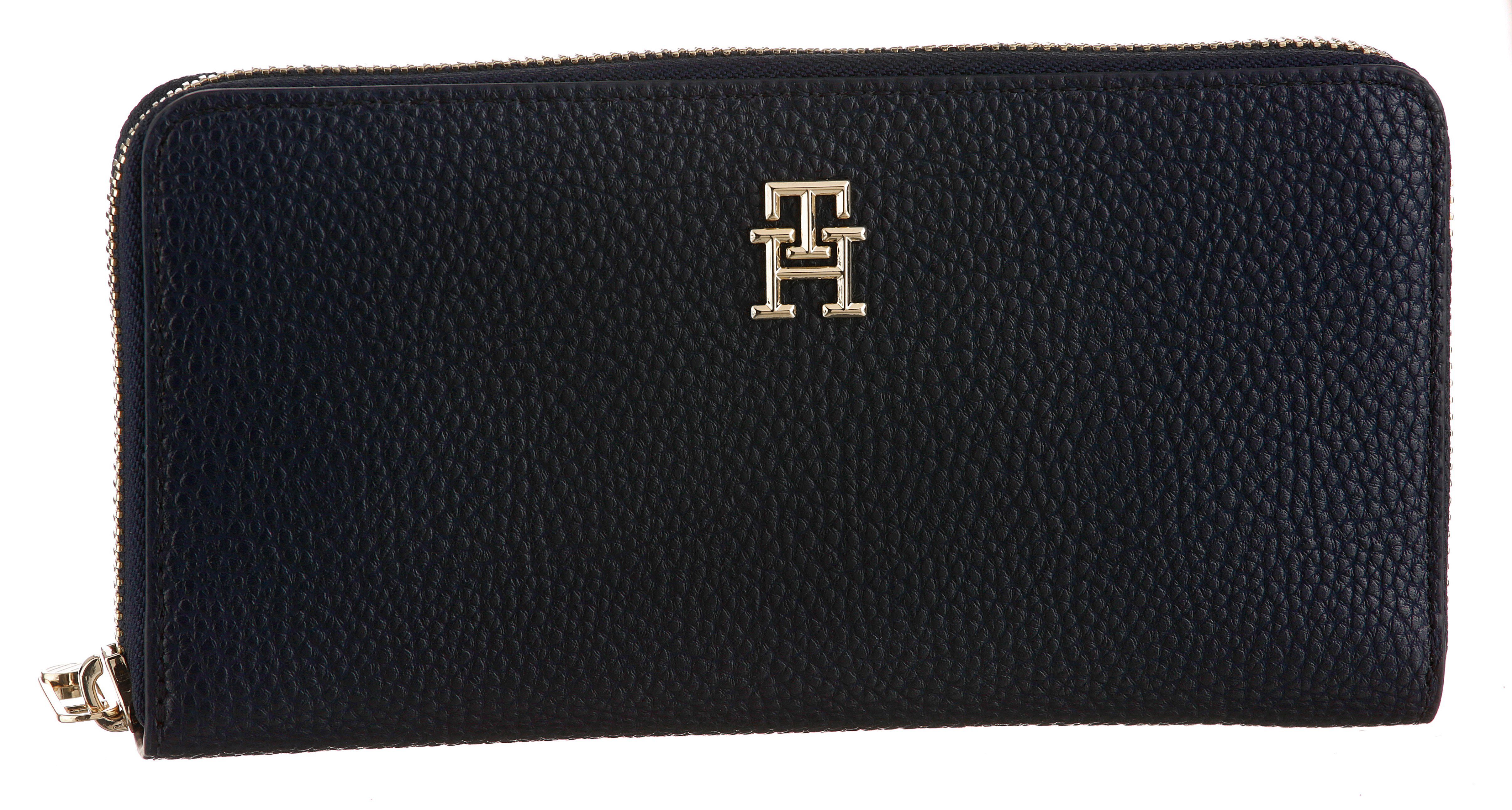 Tommy Hilfiger Portemonnee TH EMBLEM LARGE ZA met th-embleem aan de voorkant