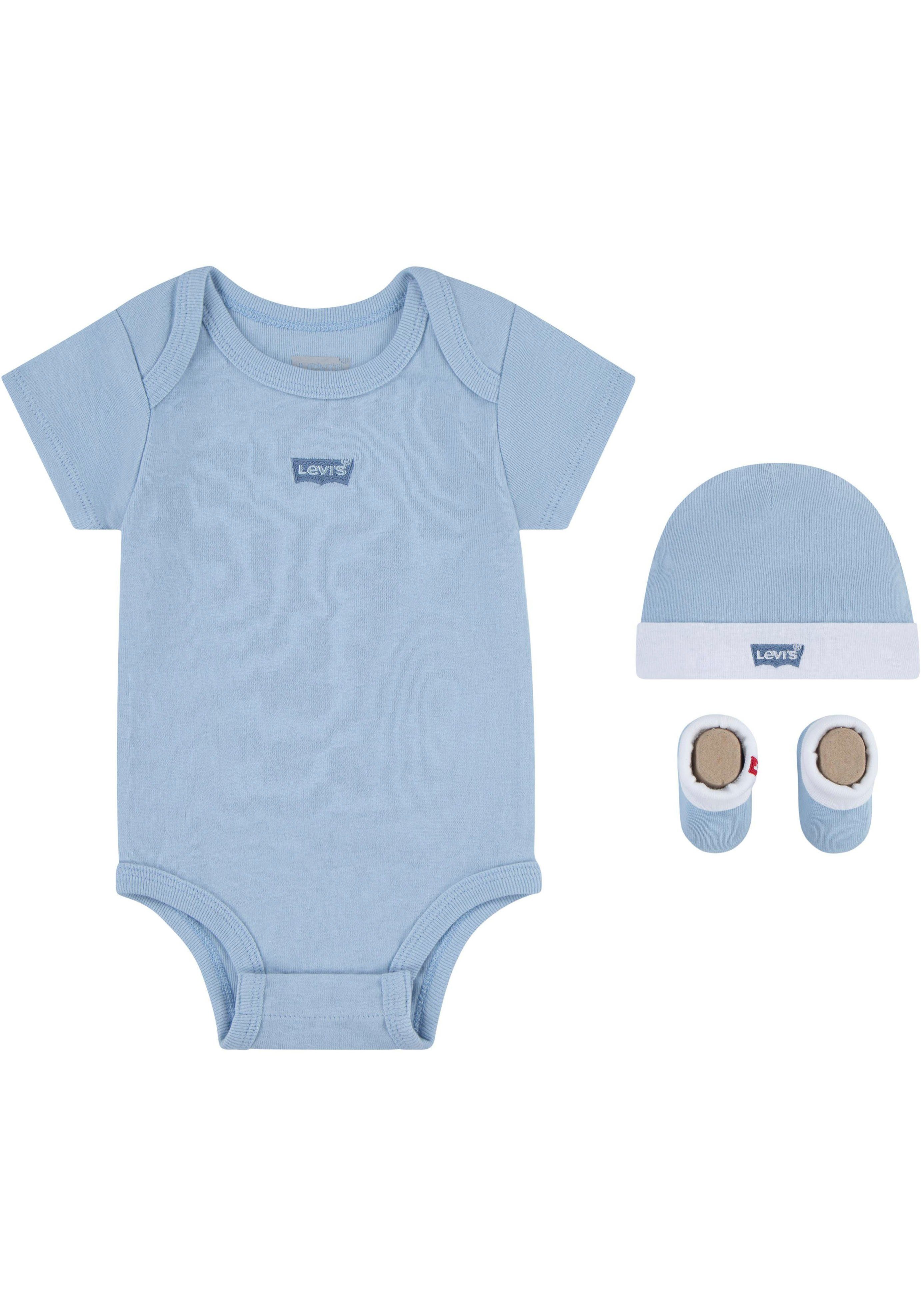 Levi's Kidswear Newborn-cadeauset LHN BATWING3PC SET (set 3-delig)