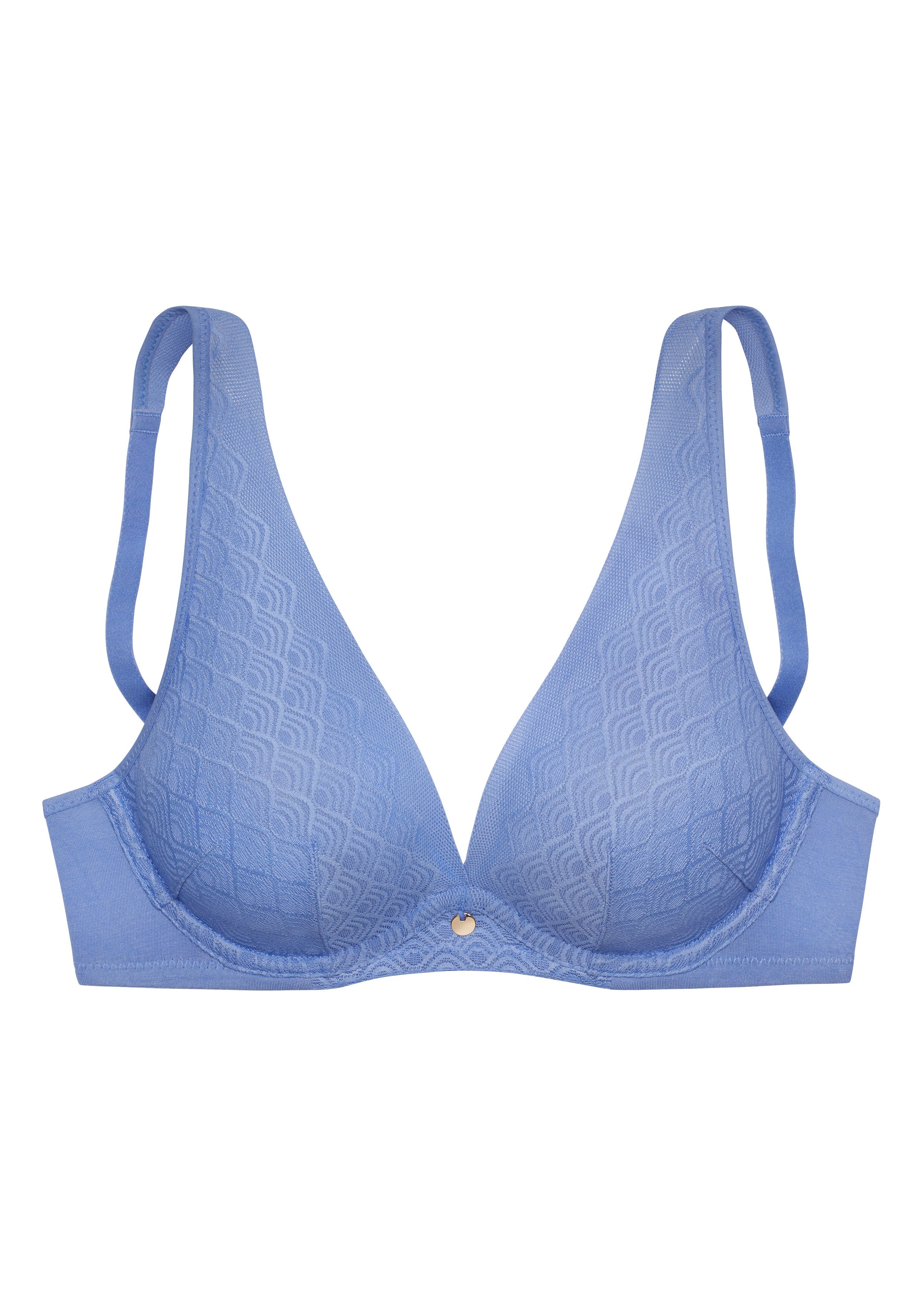 Lascana Beugel-bh in high-apex snit met extra platte randen, lingerie