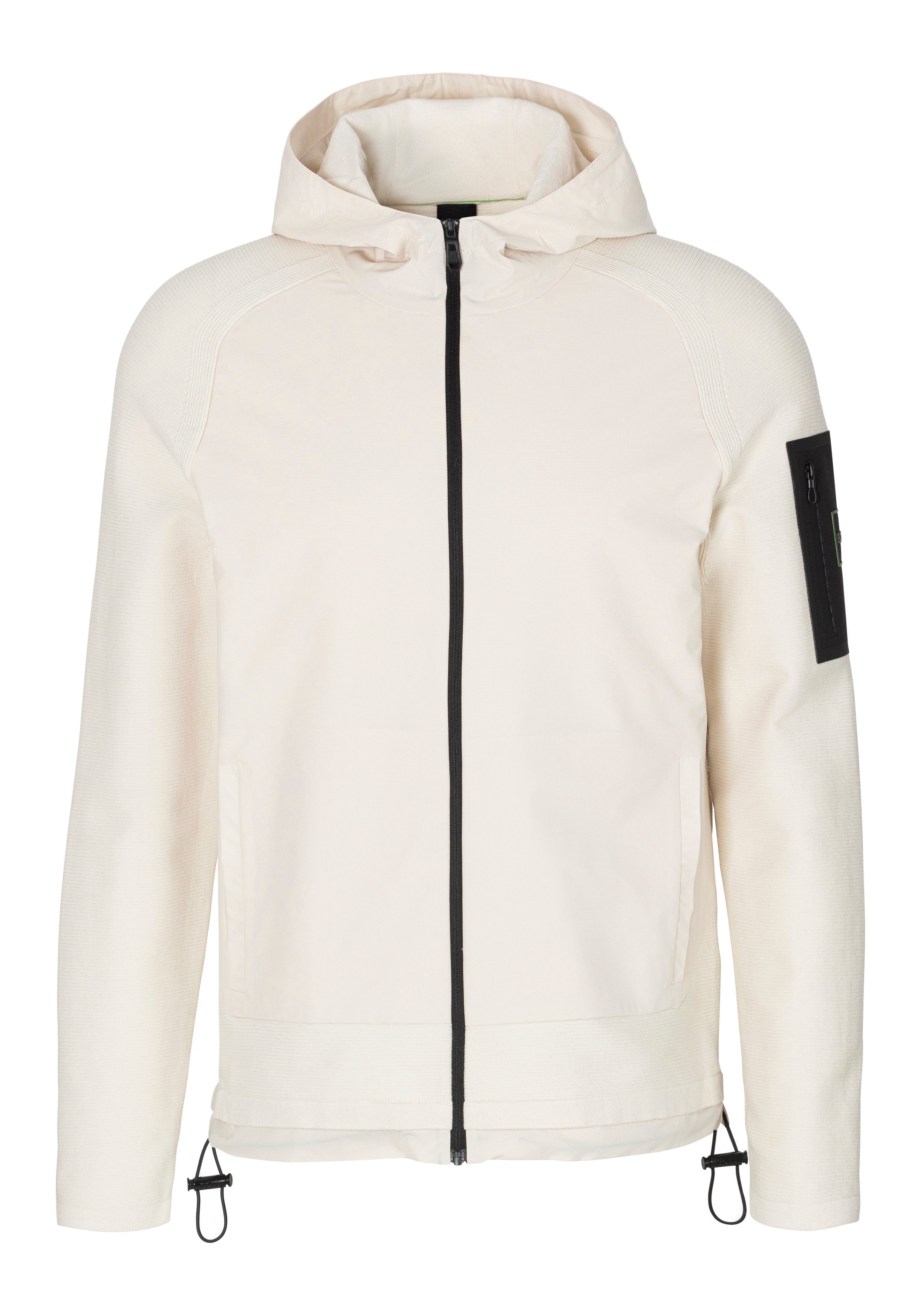 BOSS GREEN Outdoorjack Modak met contrasterende armzak