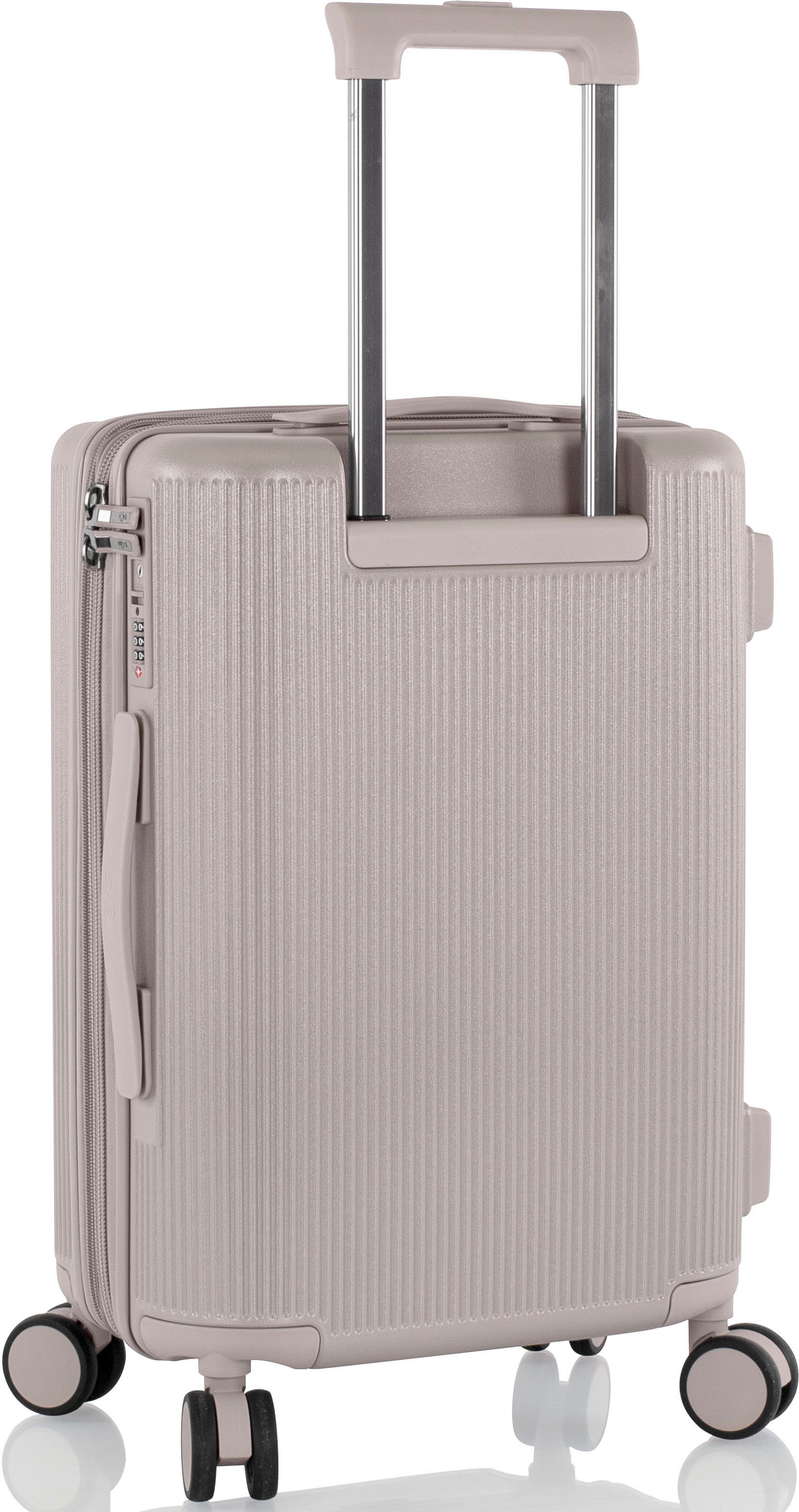 Heys Hardshell-trolley Earthtone, verschillende maten en kleuren Heys x Joachim Llambi reisbagage TSA-slot volumevergroting