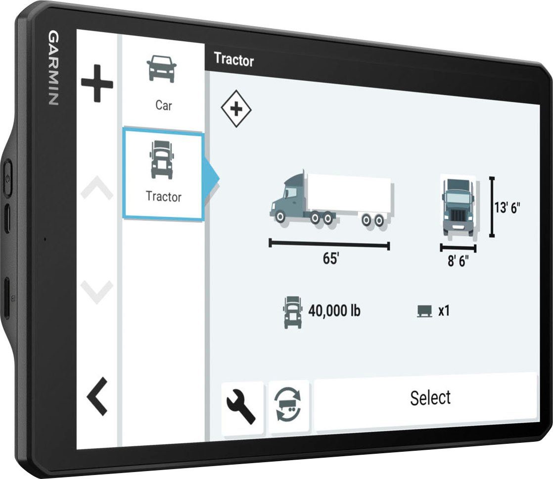 Garmin Navigatiesysteem voor vrachtwagens Dezl LGV1010 EU, MT-D, GPS (1 stuk)