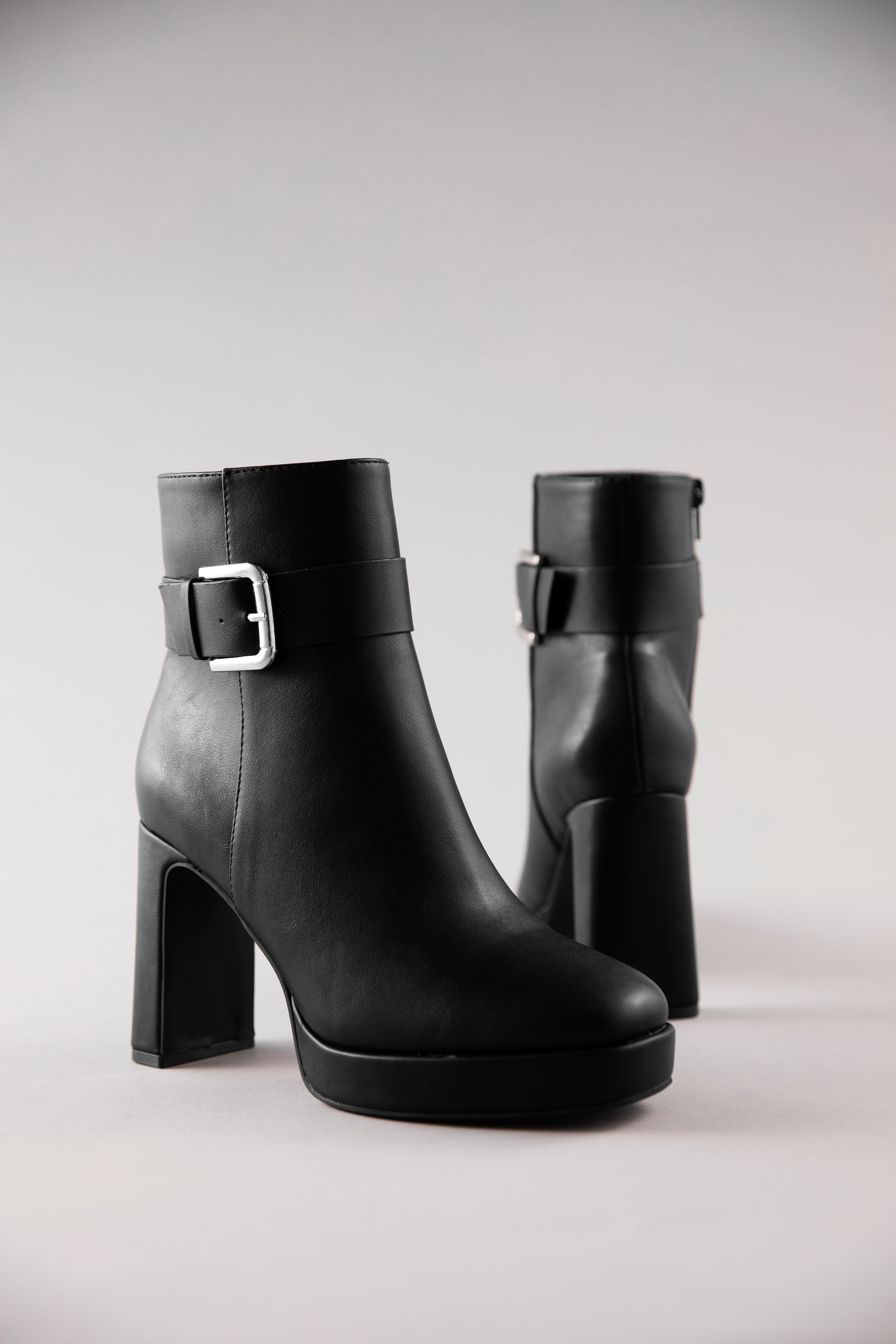 Aniston SHOES Laarsjes avond enkellaars met plateau - nieuwe collectie