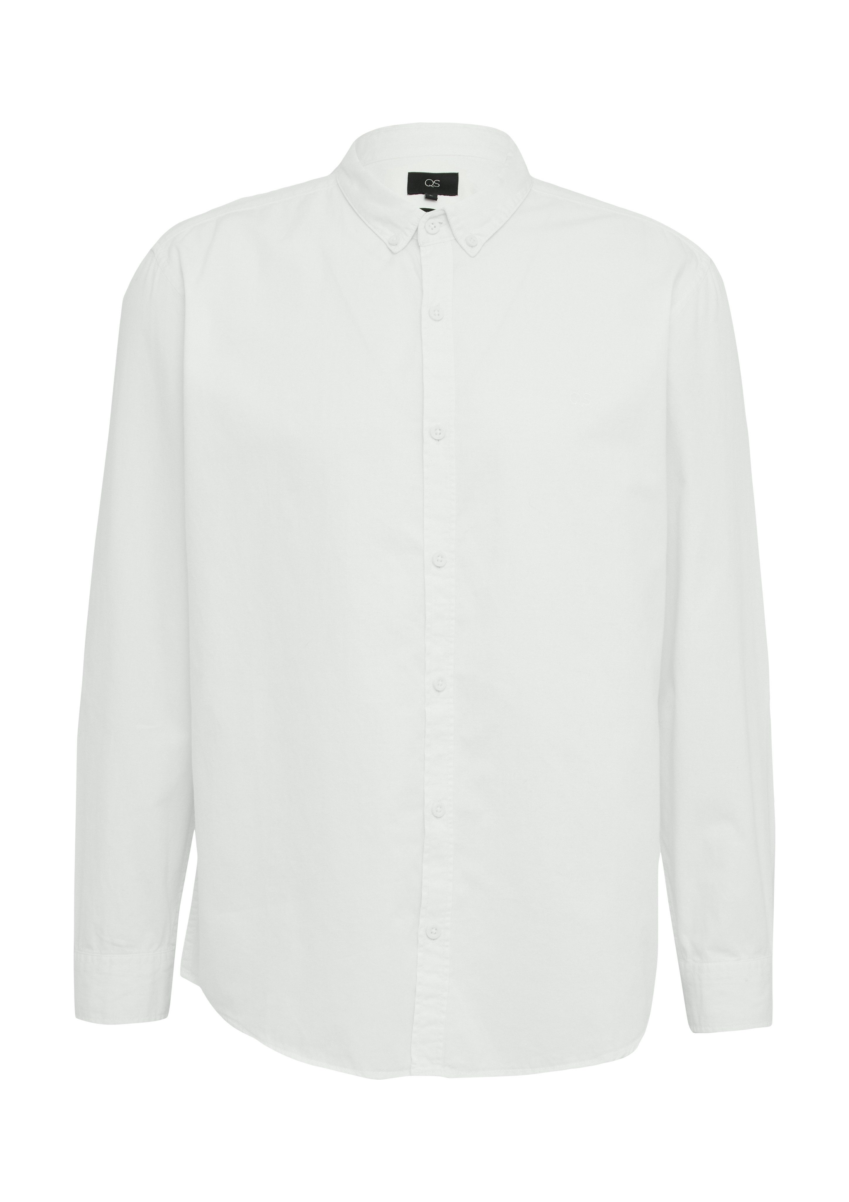 Q/S designed by Overhemd met lange mouwen met manchetten