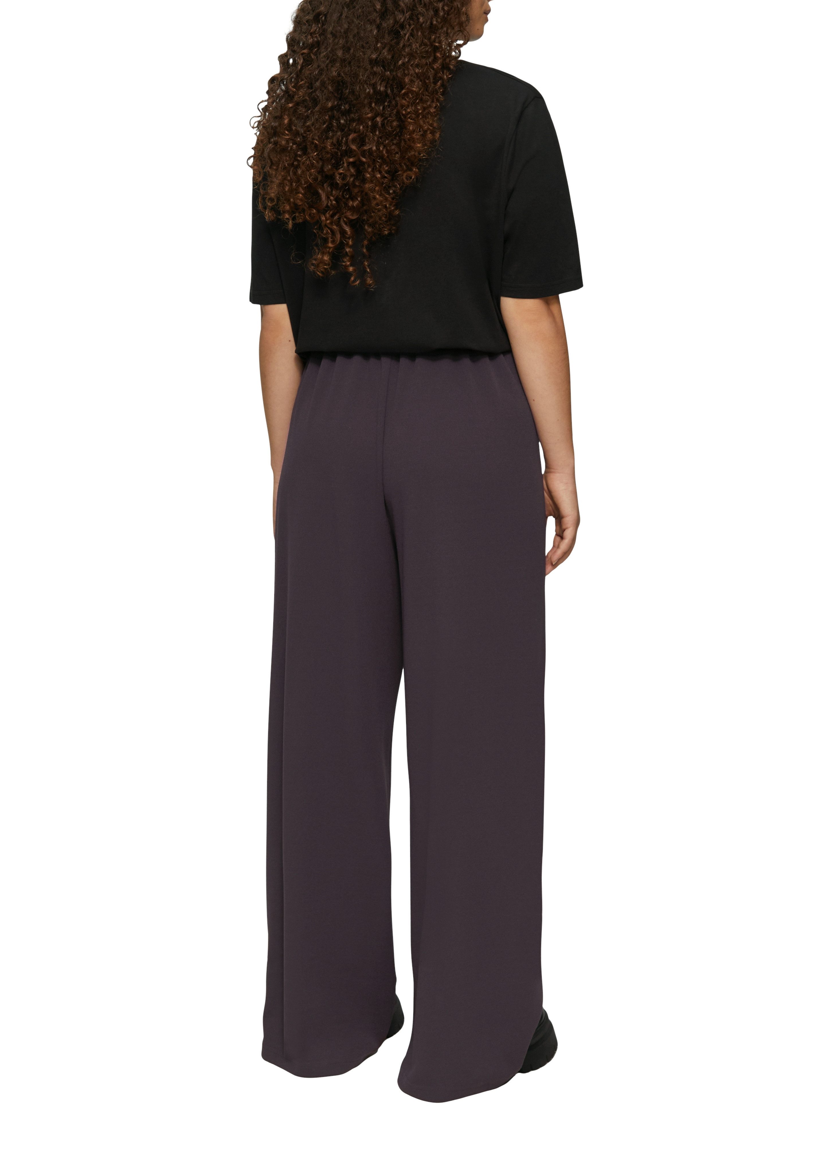 Q S designed by Stoffen broek met stretchaandeel