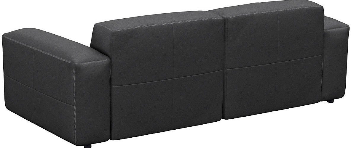 FLEXLUX 2,5-zitsbank Lucera bank, super comfortabel door hoogwaardige zitopbouw met koudschuim