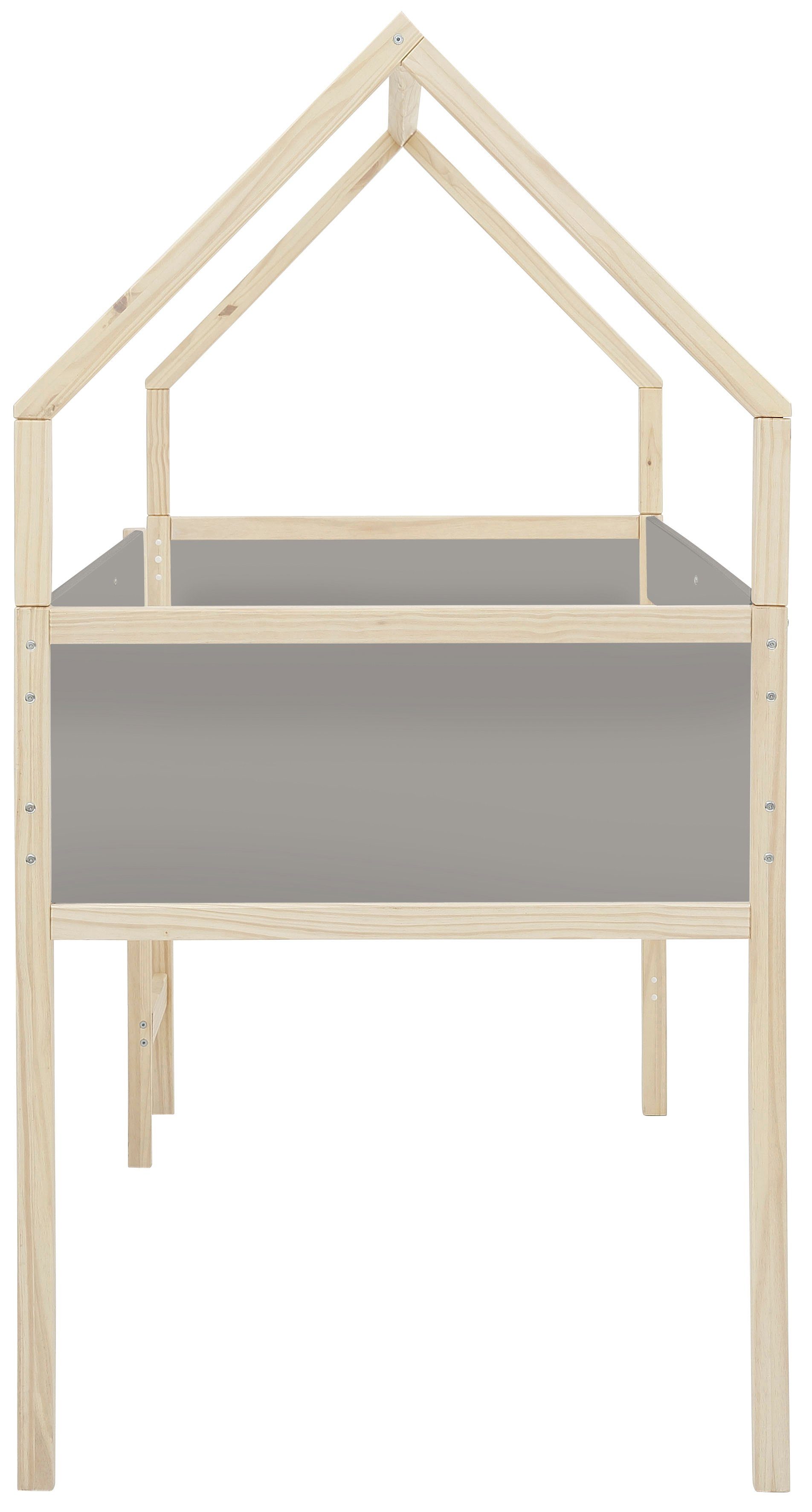 Lüttenhütt Hoogslaper Janne Grenenhout, 1-persoons, inclusief houten ladder, ligoppervlak 90x200 cm