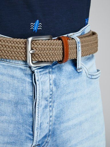 Jack & Jones Stretch riem JACSPRING WOVEN BELT NOOS