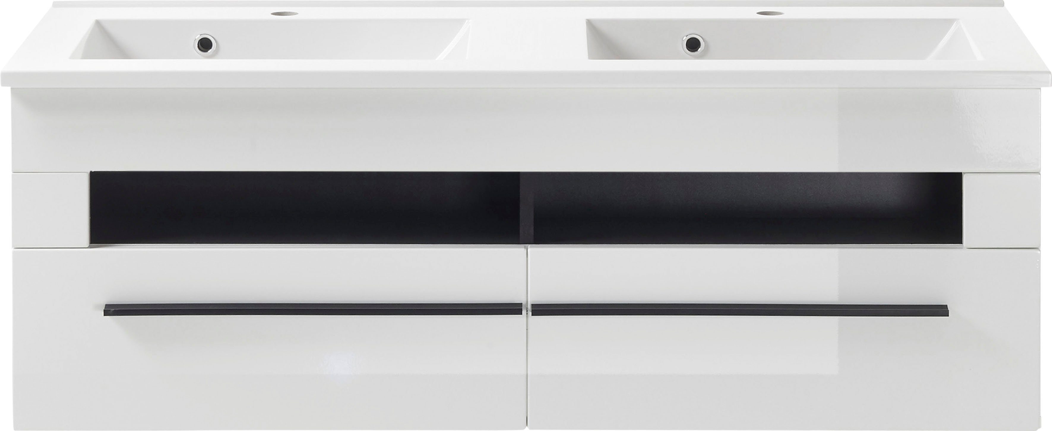 INOSIGN Wastafelonderkast Cantara, wastafel incl. wastafel, modern ontwerp