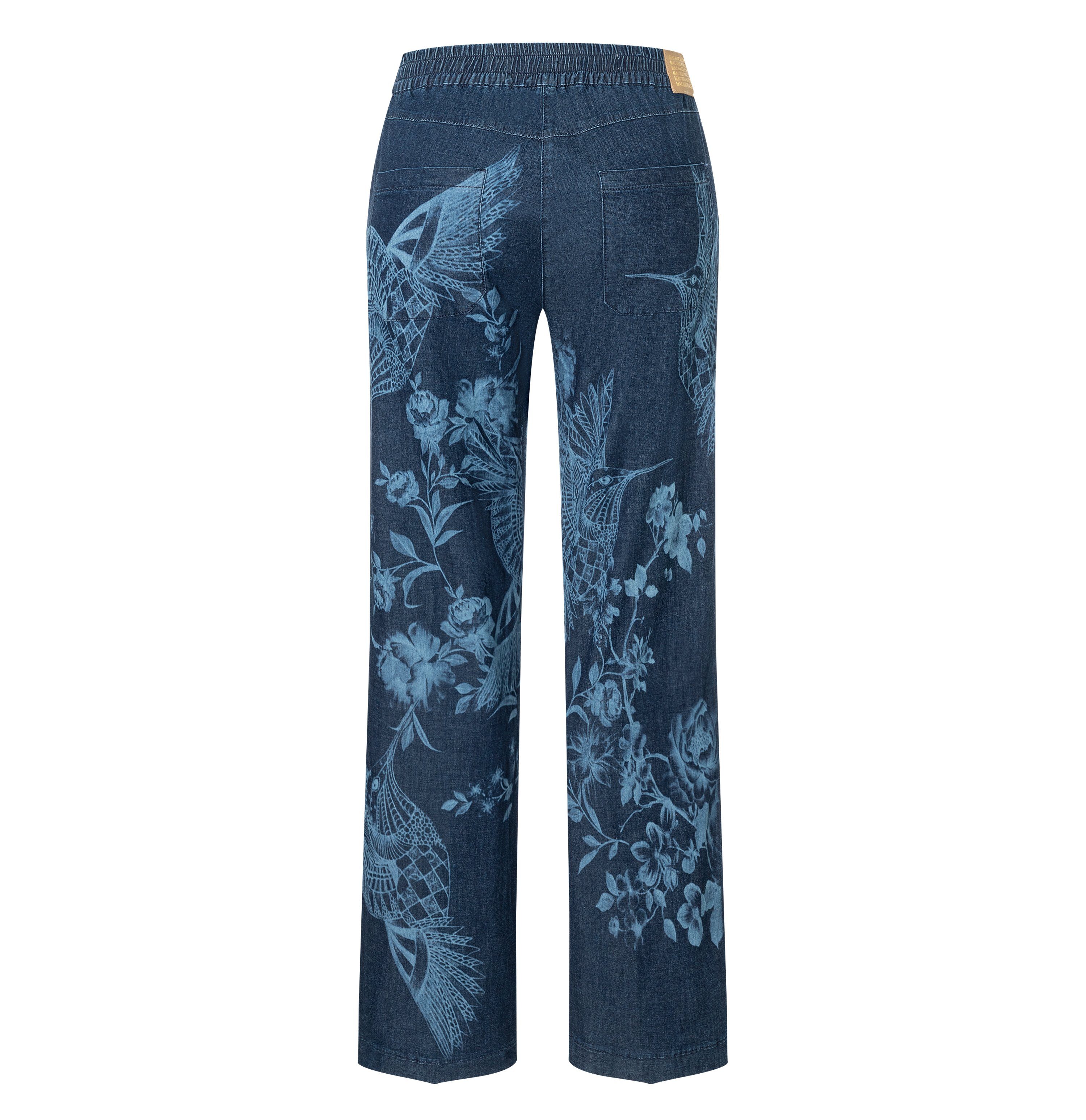 MAC Bootcutbroek Chiara Bootcut-vorm in figuuraccentuerende vorm