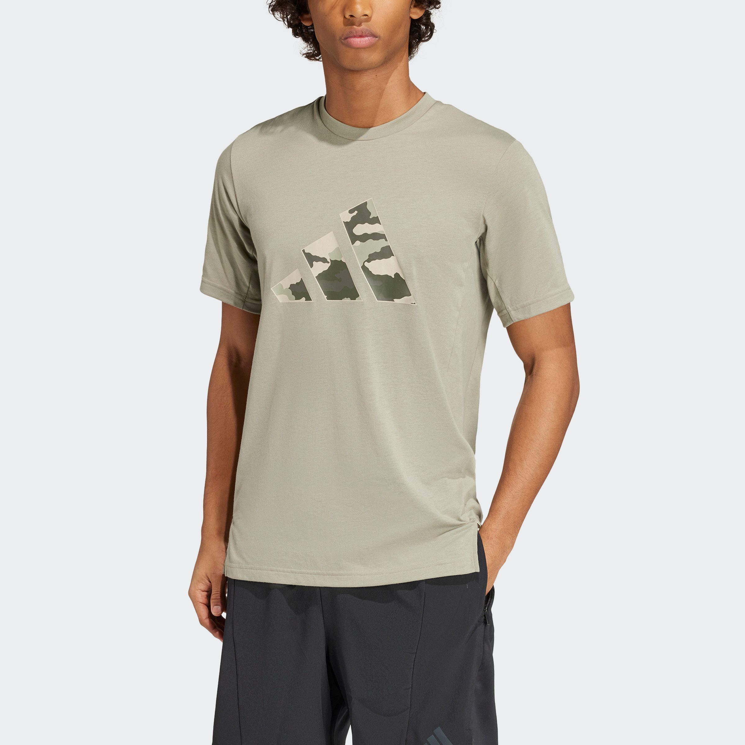 adidas Performance T-shirt CAMO BIG LOGO T