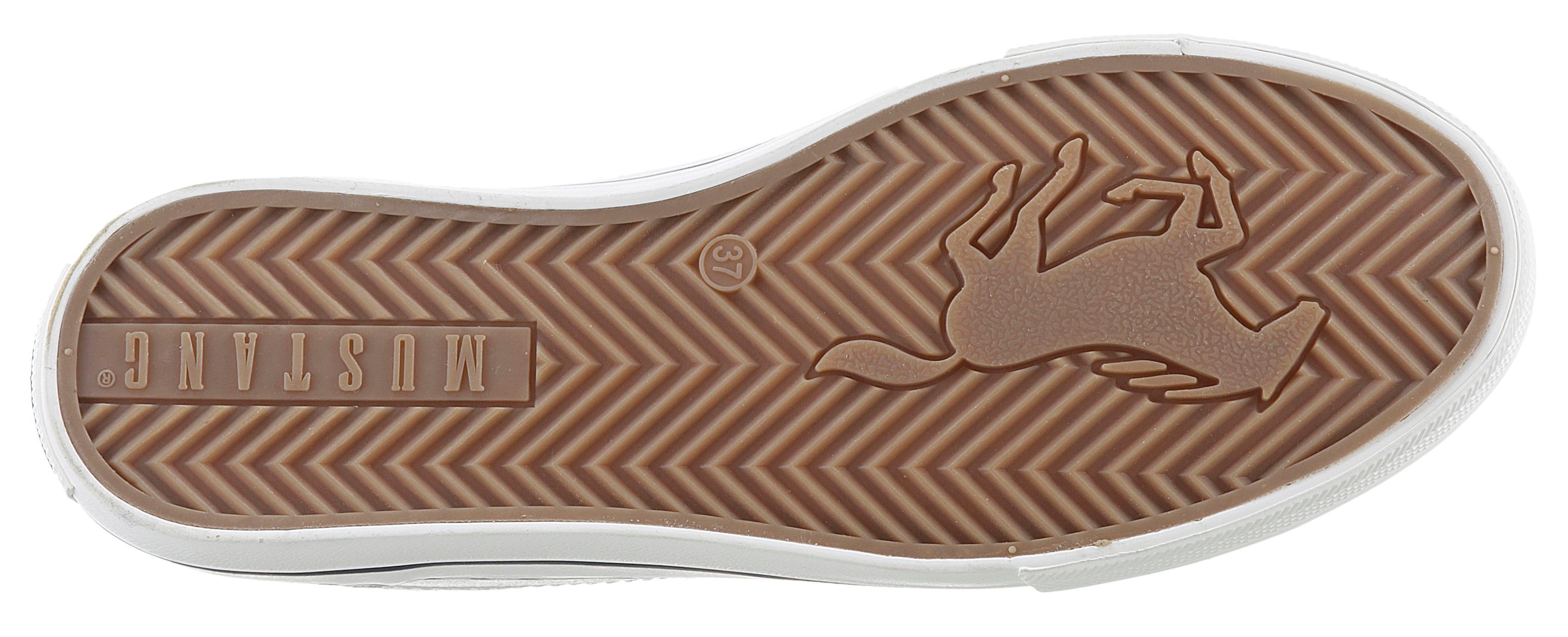 Mustang Shoes Sneakers met zijrits, vrijetijdsschoen, lage schoen, veterschoen