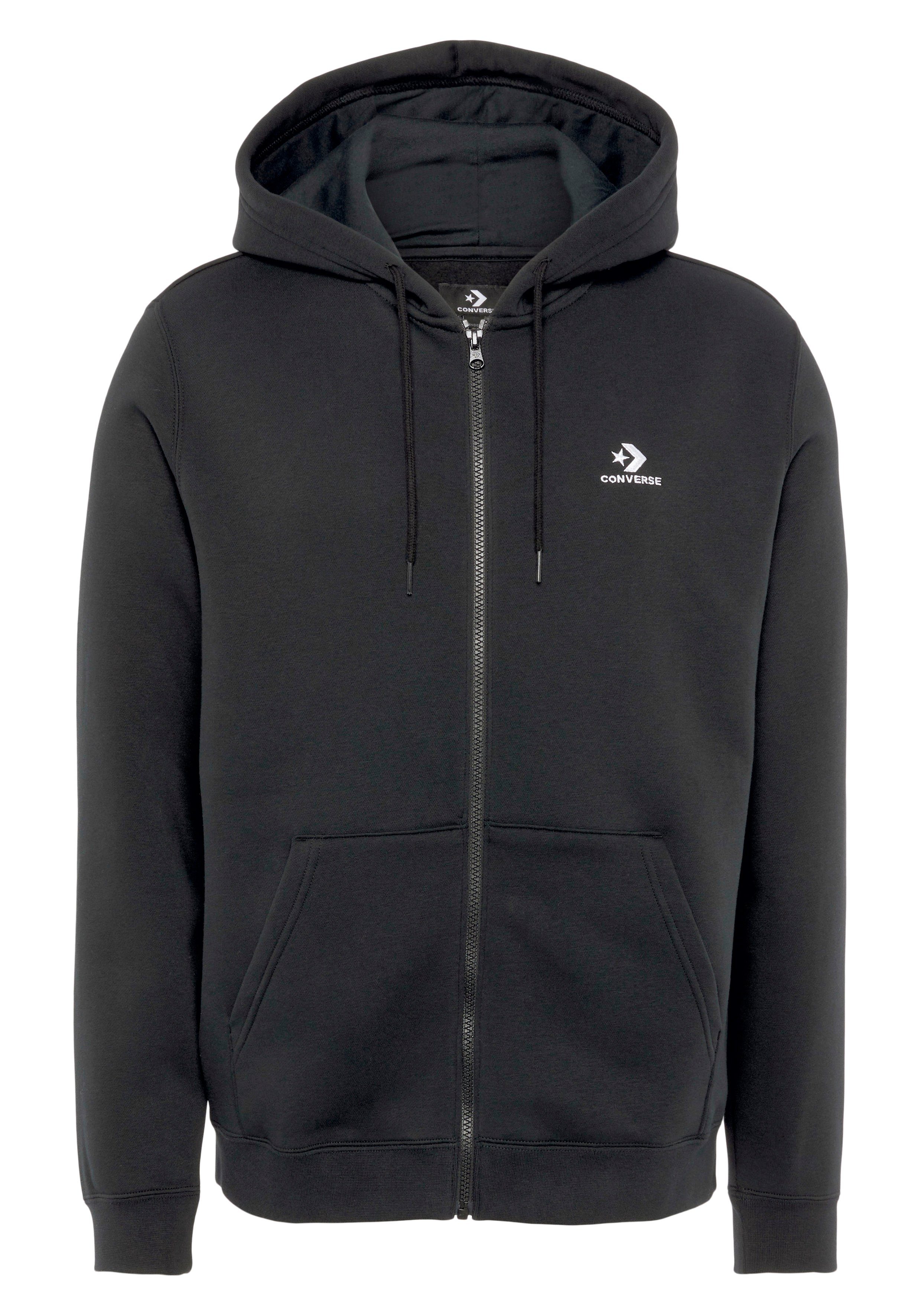 Converse Capuchonsweatvest GO-TO EMBROIDERED STAR CHEVRON BRUSHED BACK FLEECE ZIP HOODIE (1-delig)