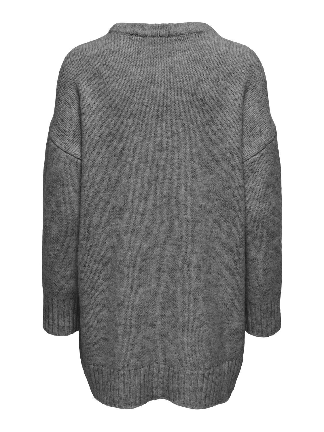 Only Trui met ronde hals ONLAYA LIFE L/S LOOSE O-NECK CC KNT