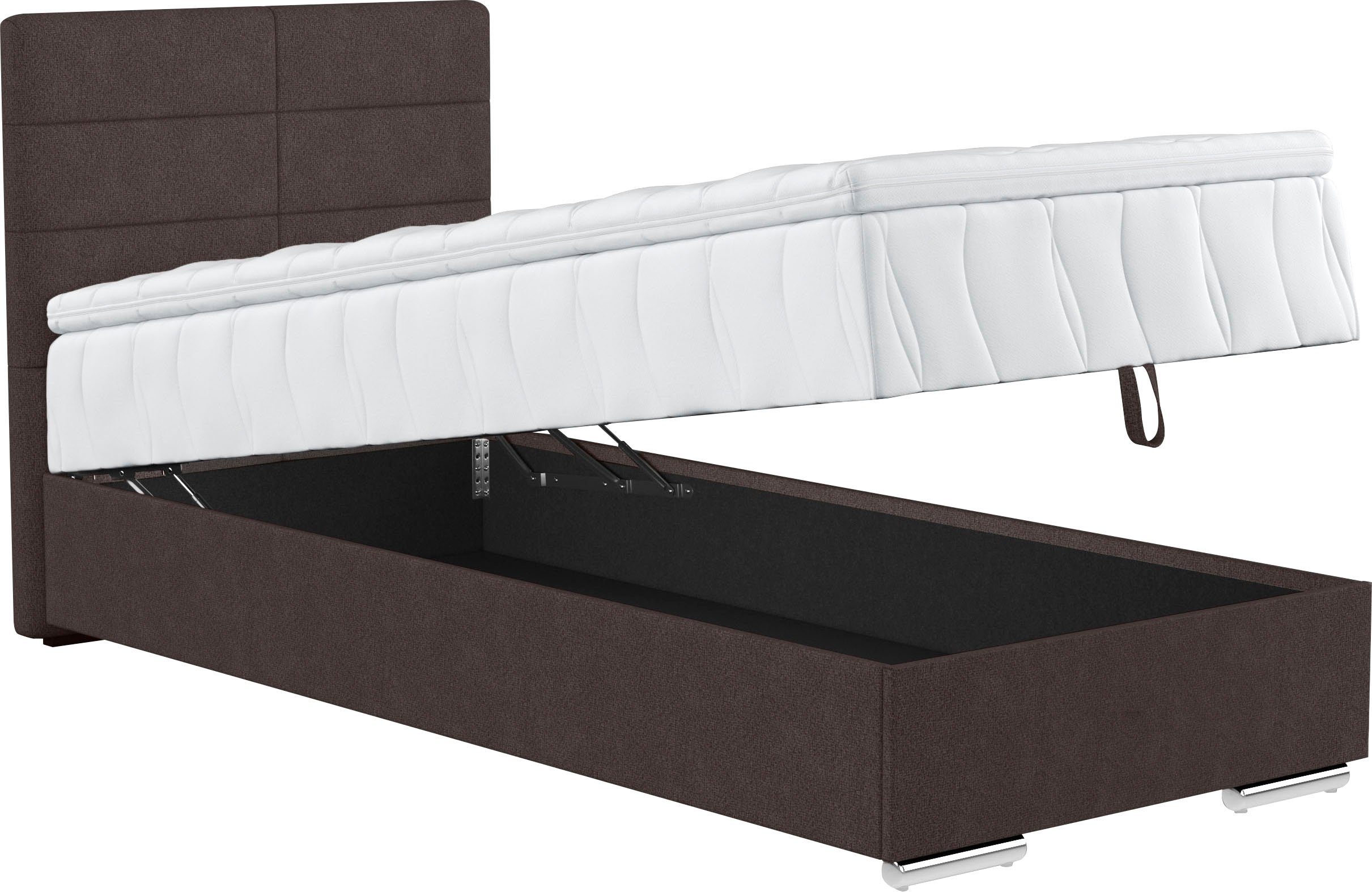COTTA Boxspring Tom met bedkist, topmatras en sierkussen