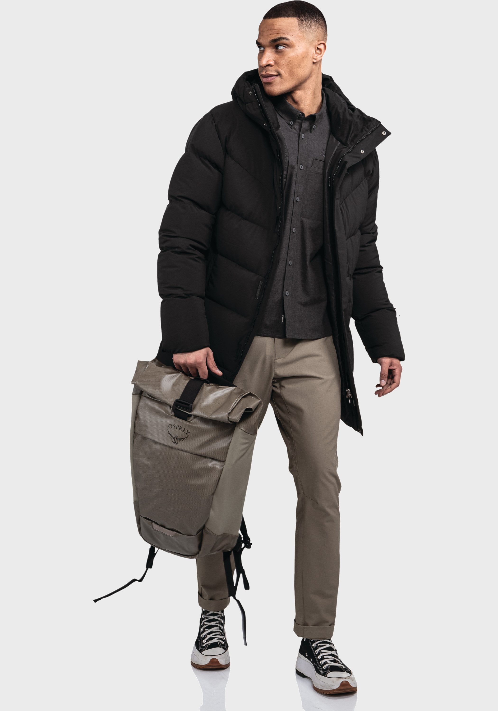 Schöffel Lang jack Urban Down Coat Style Cers MNS