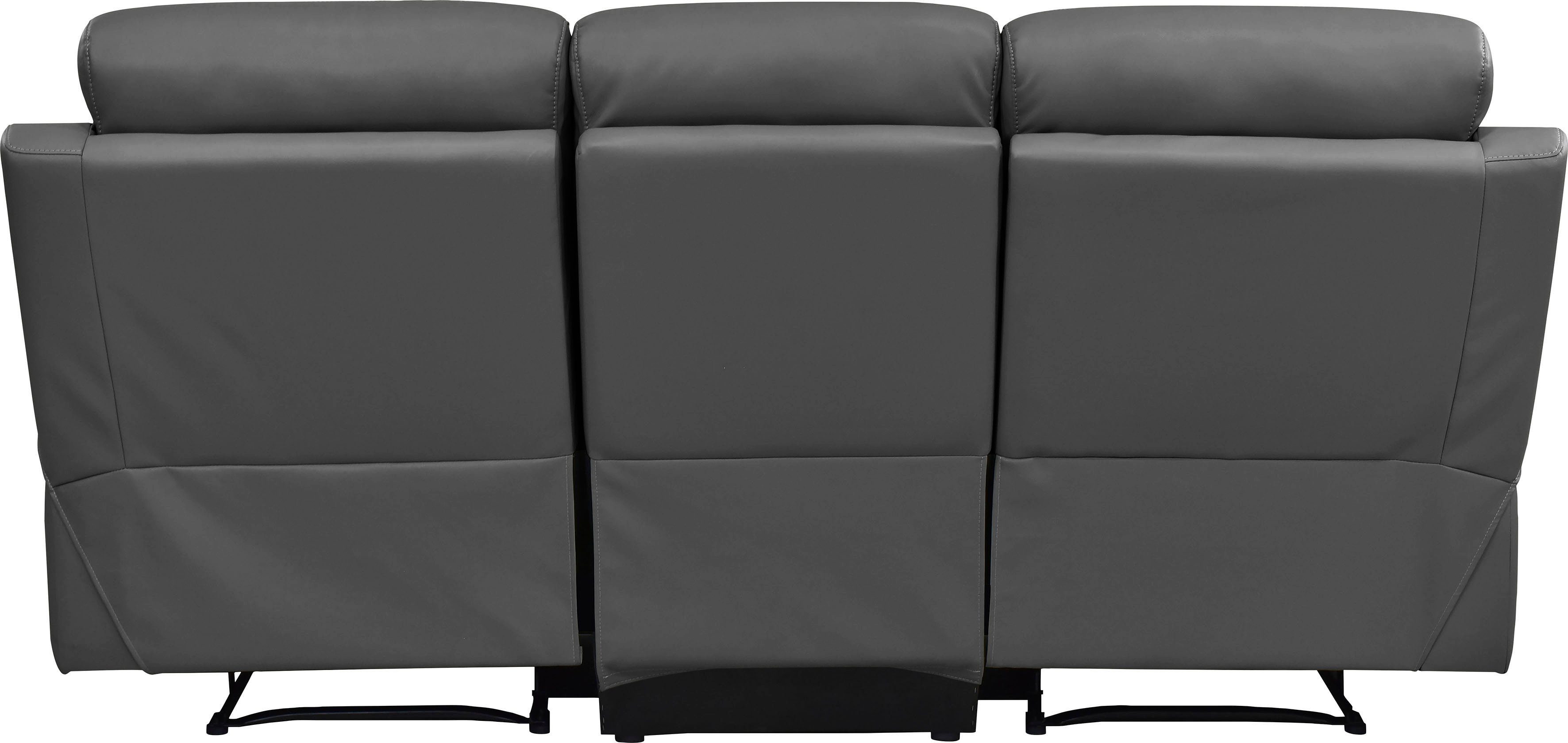 Home affaire 3-zitsbank Lannilis met handmatige en elektrische relaxfunctie