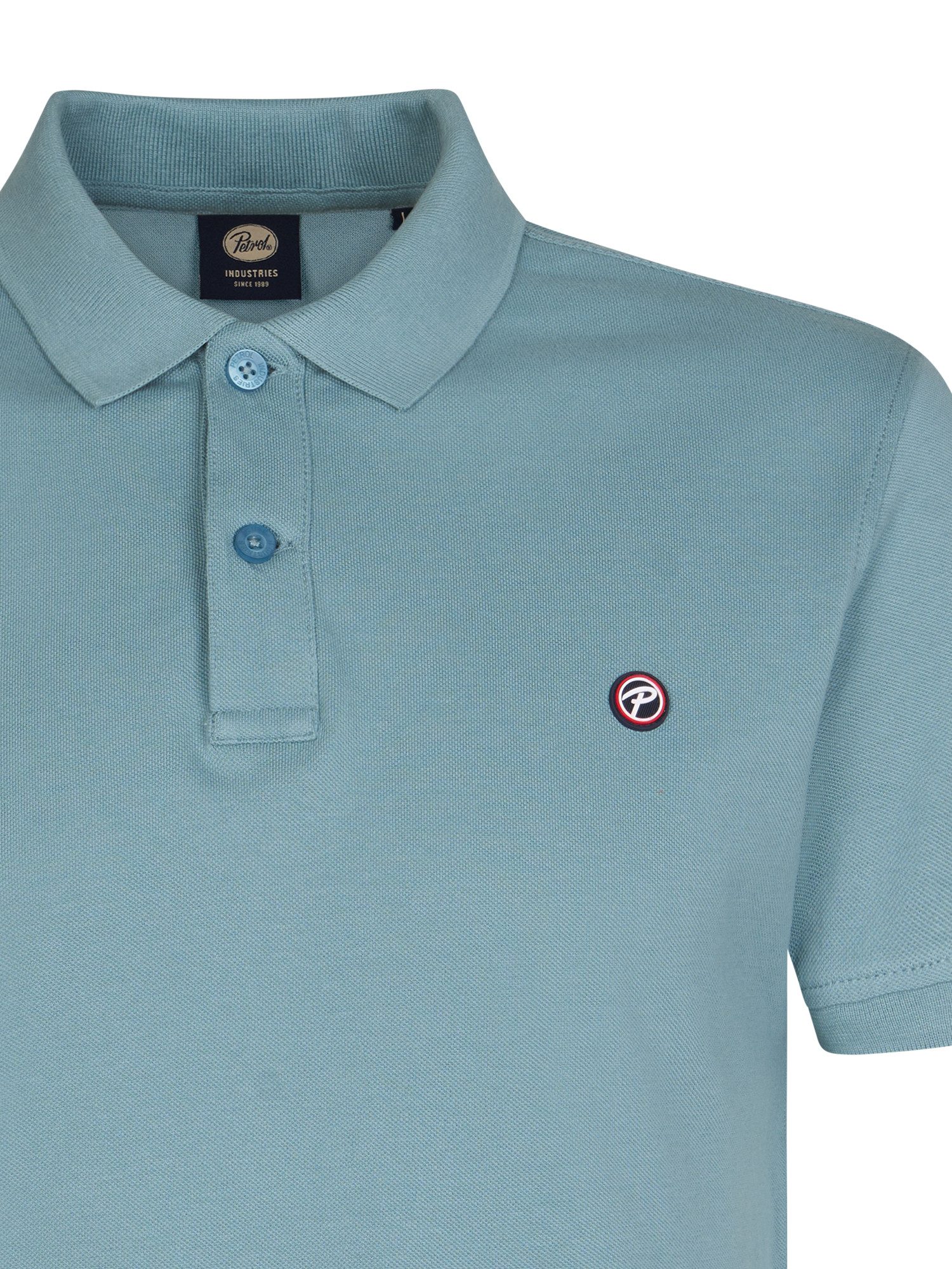 Petrol Industries Poloshirt met geborduurd logo