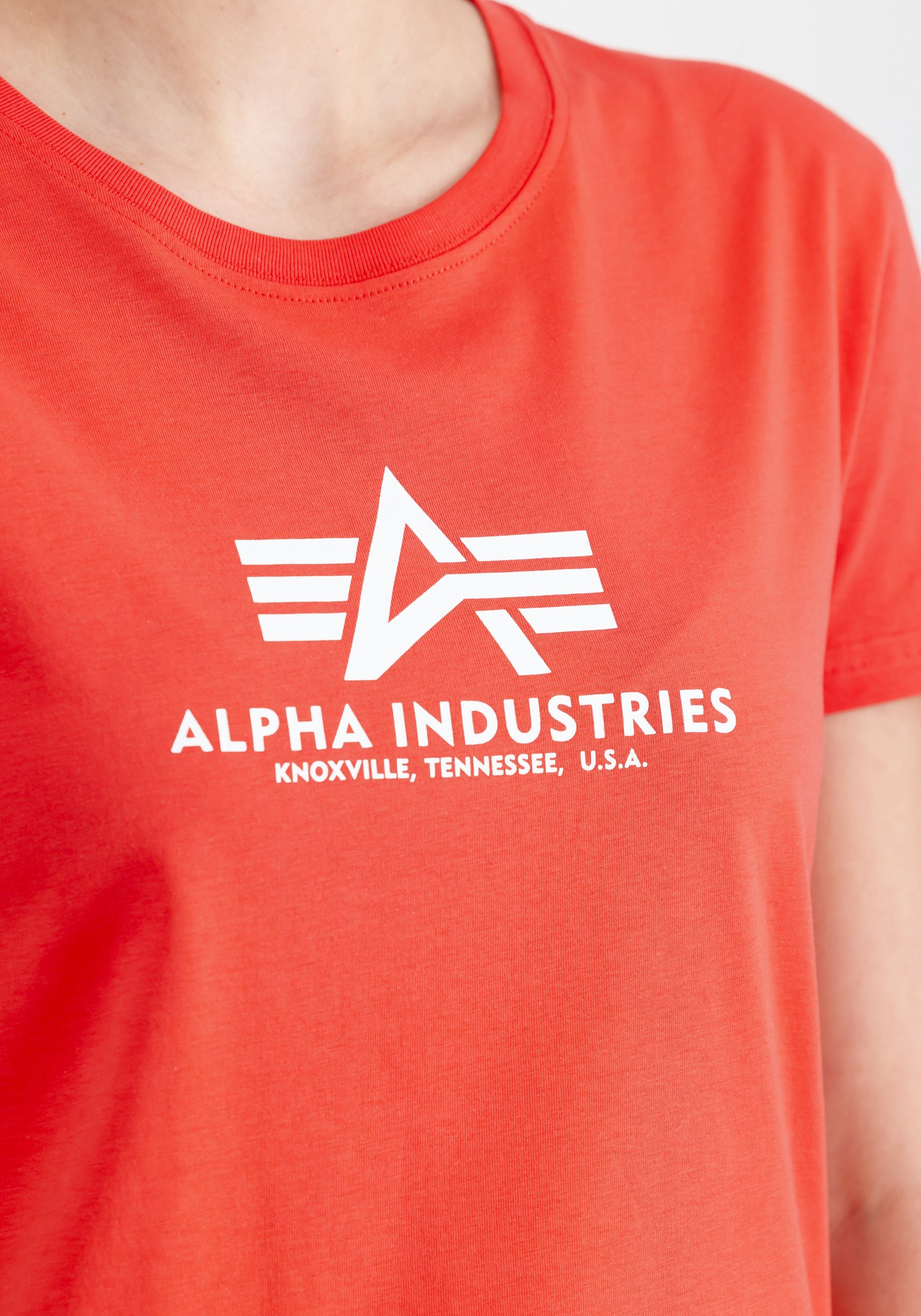 Alpha Industries T-shirt Women T-Shirts New Basic T Women