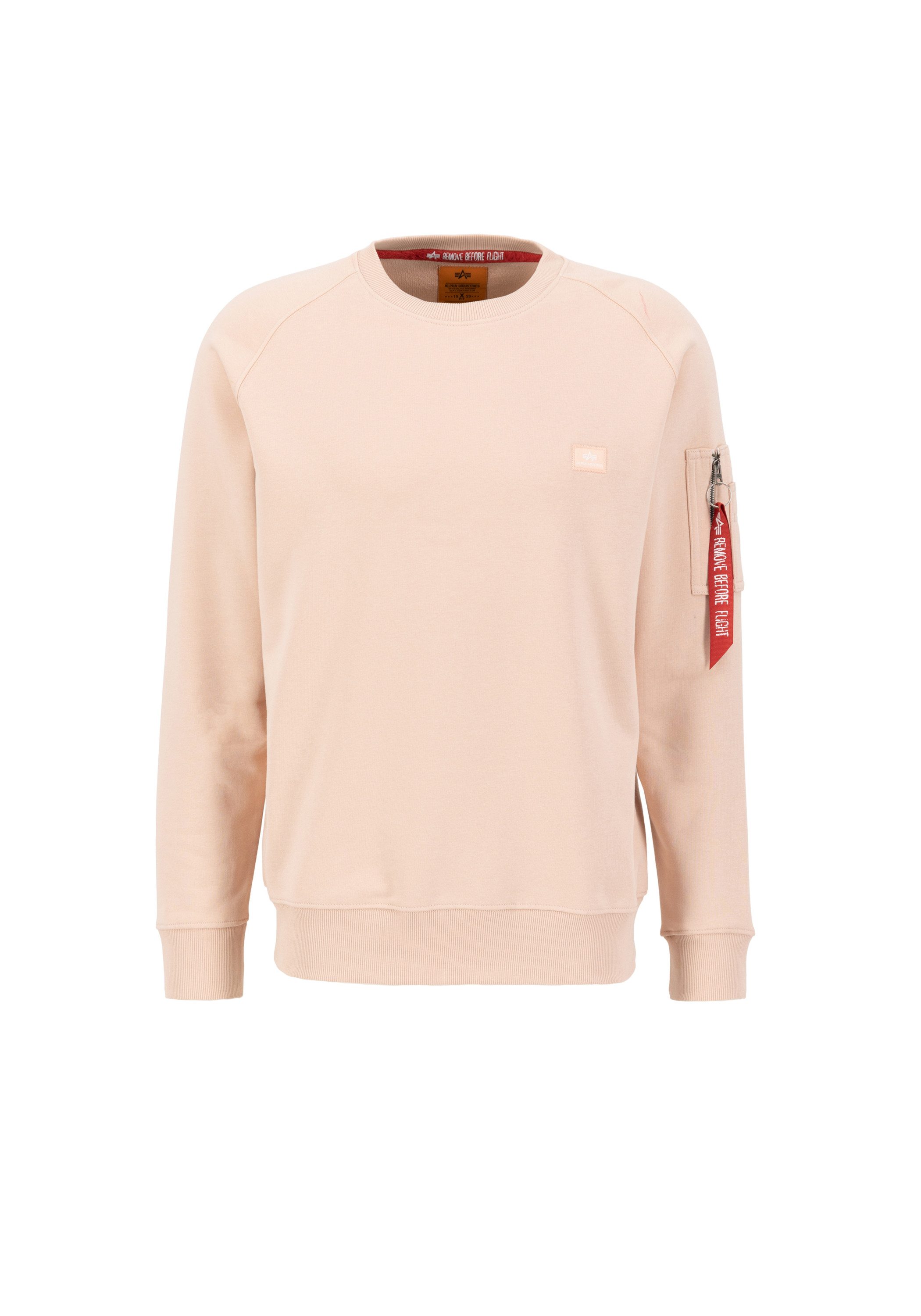 Alpha Industries Sweater Alpha Industries Men - Sweatshirts X-Fit Sweat heren sweaters maat 2 XL roze