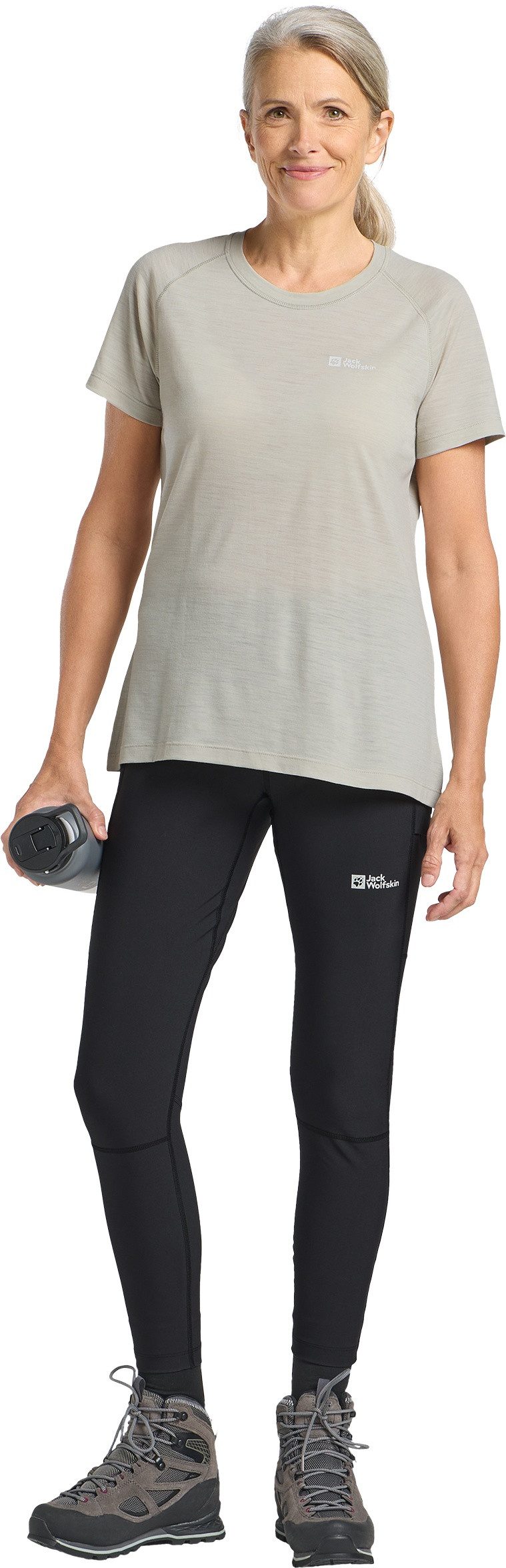 Jack Wolfskin Functioneel shirt KAMMWEG S/S W