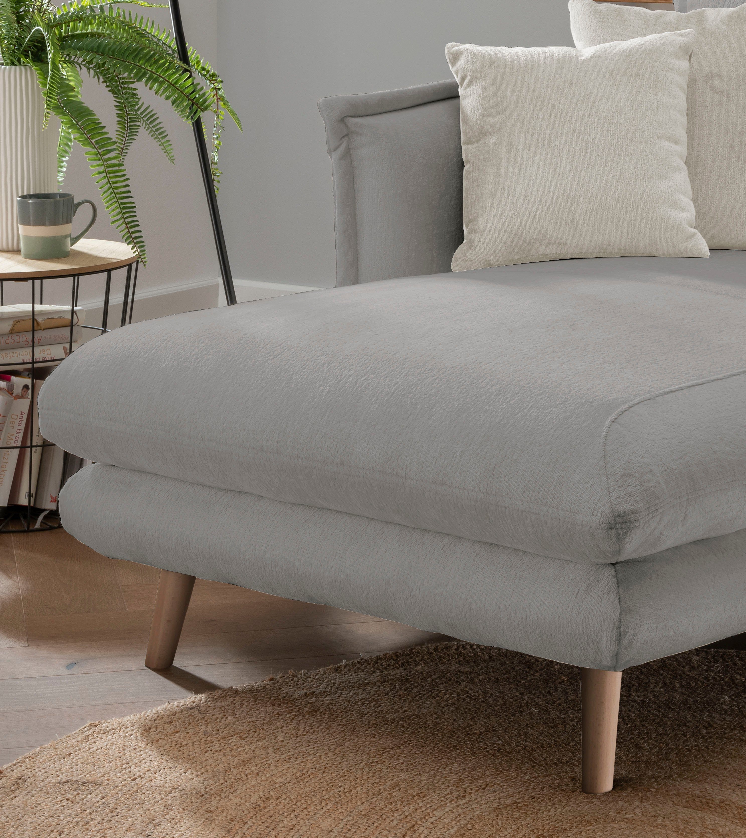 INOSIGN Loveseat LAZIO moderne fauteuil met een comfortabele bekleding, 2 stuks decoratieve sierkussens