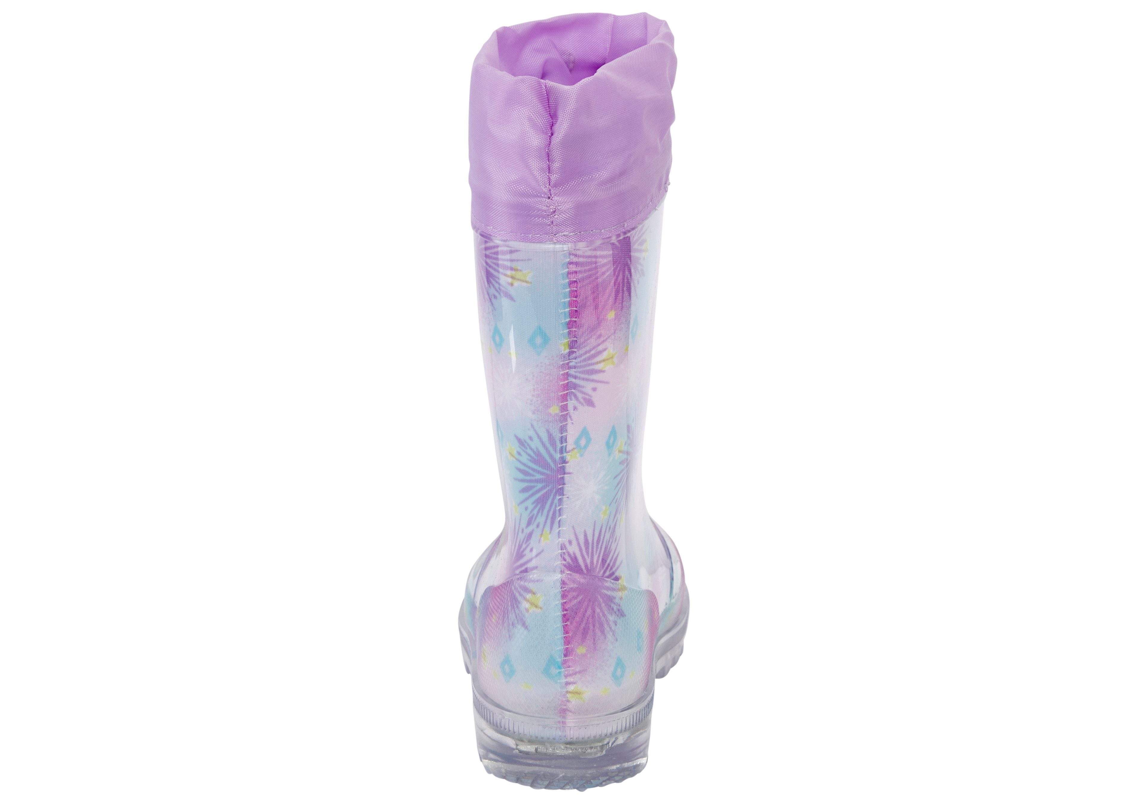 Disney Regenlaarzen Frozen met cool knipperlichtje