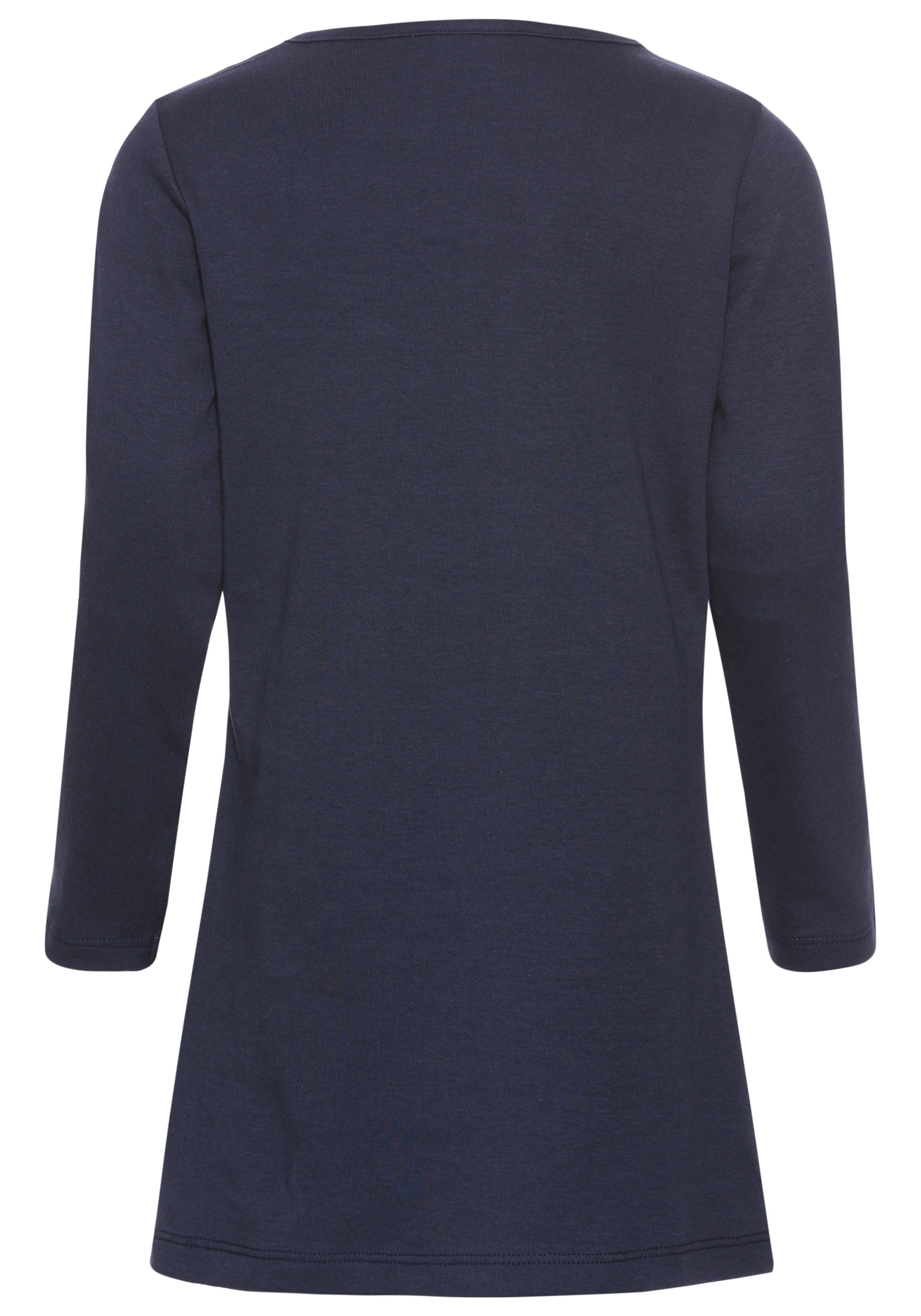 KIDSWORLD Shirt met lange mouwen Paard Lange mouwen uitlopende snit bedrukt ronde hals
