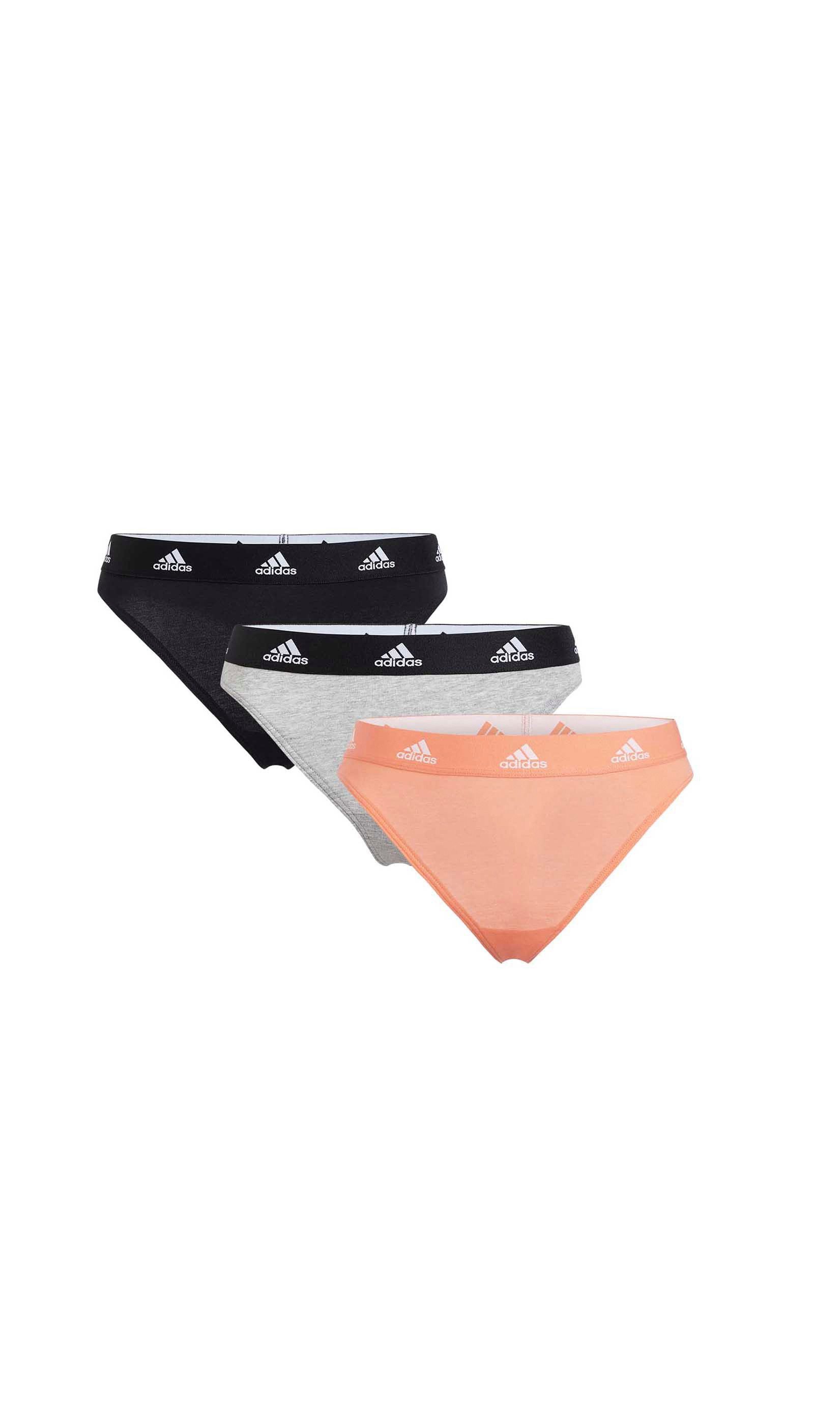 Adidas Sportswear Tanga "Active Comfort Cotton" met real cool cotton-technologie (Set van 3)